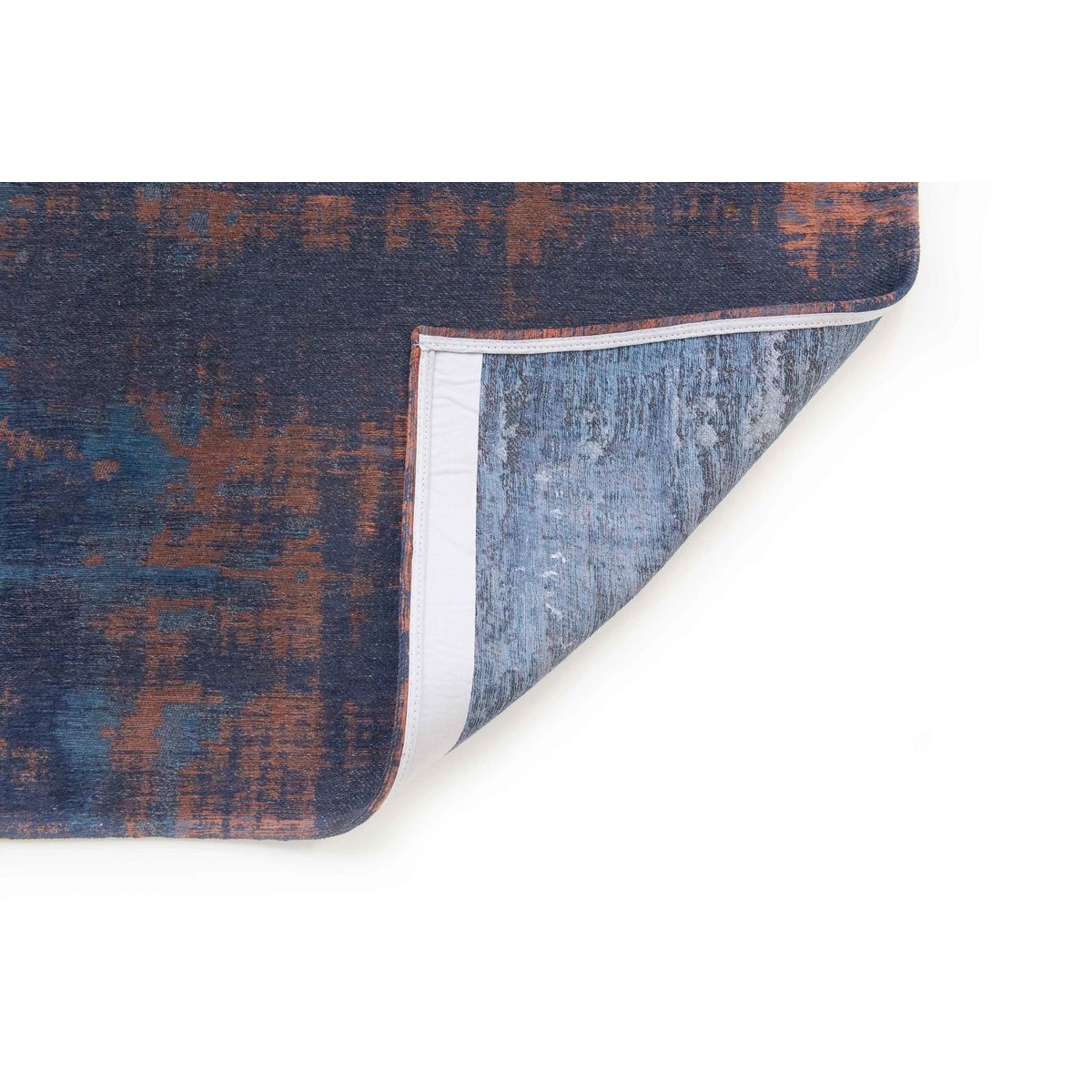 Eco Rug – Sunset Blue – Mattan i brunt och blått