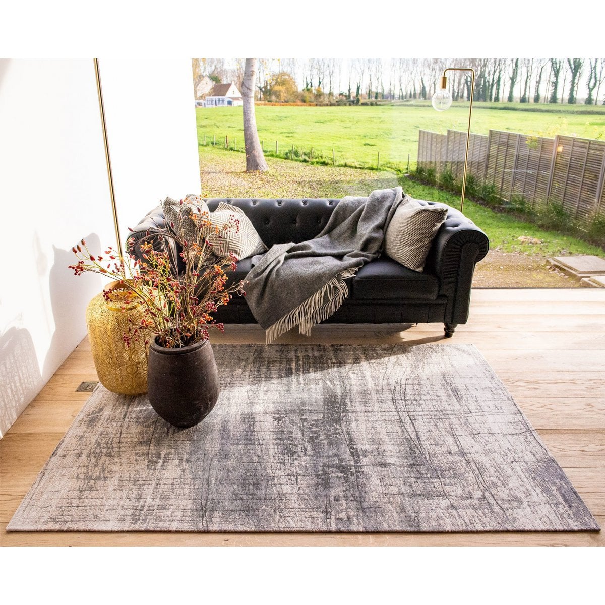 Eco Rug – Jersey Stone – Grå matta