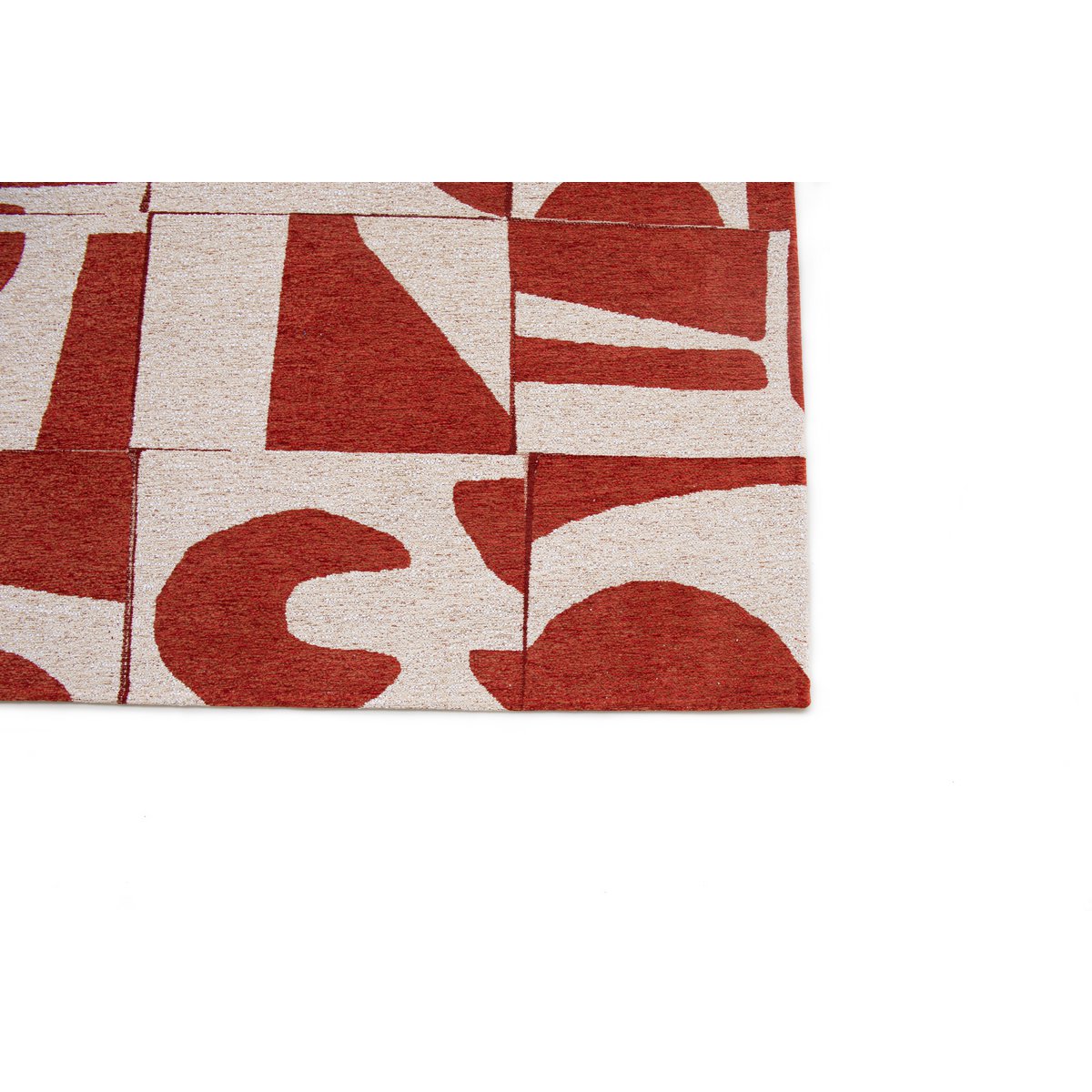 Eco Rug - Rust - Röd matta