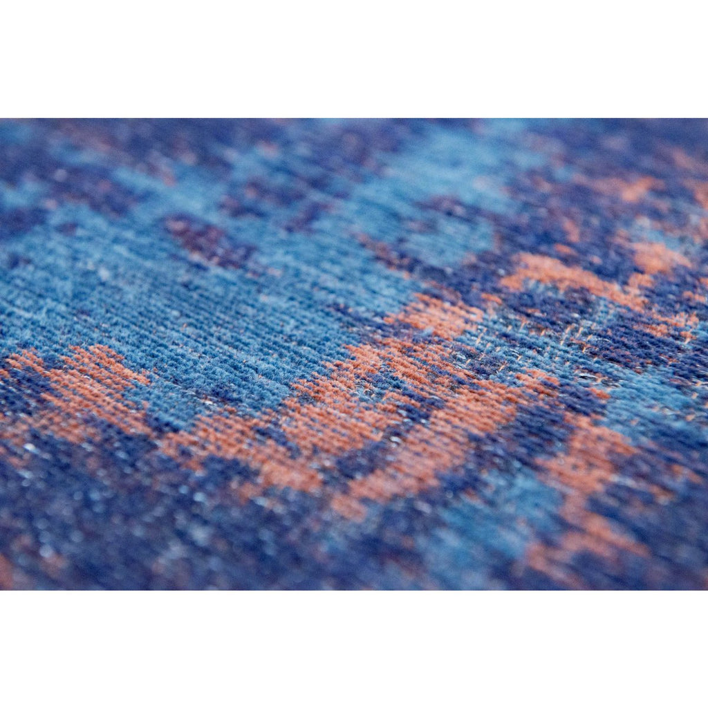 Eco Rug – Sunset Blue – Mattan i brunt och blått