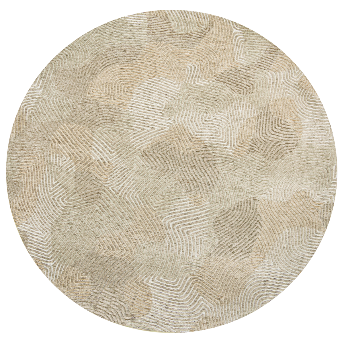 Eco Rug – Shell Beige – Mattan i brunt och beige