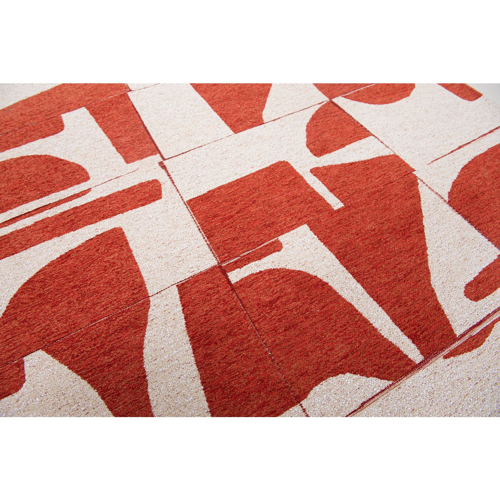 Eco Rug - Rust - Röd matta