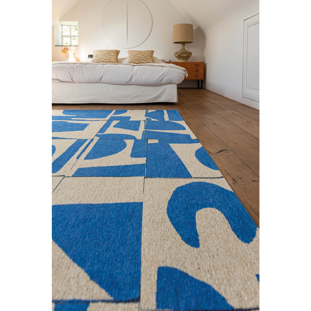 Eco Rug - Eco Rug – Campanula – Blå matta