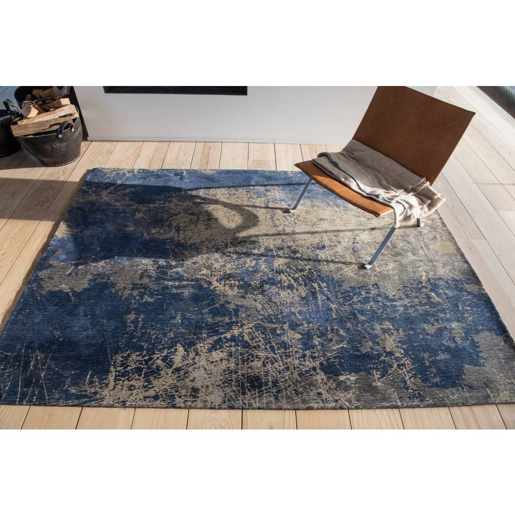 Eco Rug – Abyss Blue – Blå matta