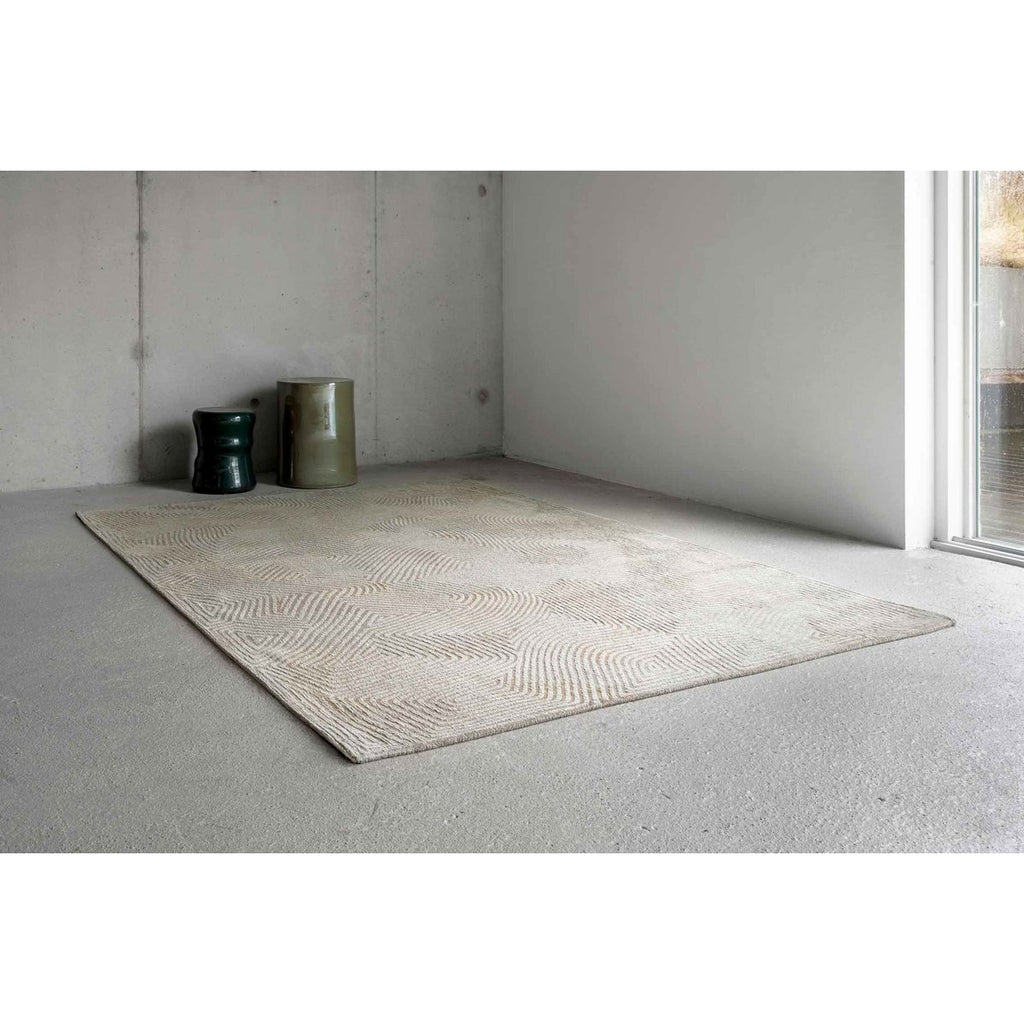 Eco Rug – Shell Beige – Mattan i brunt och beige