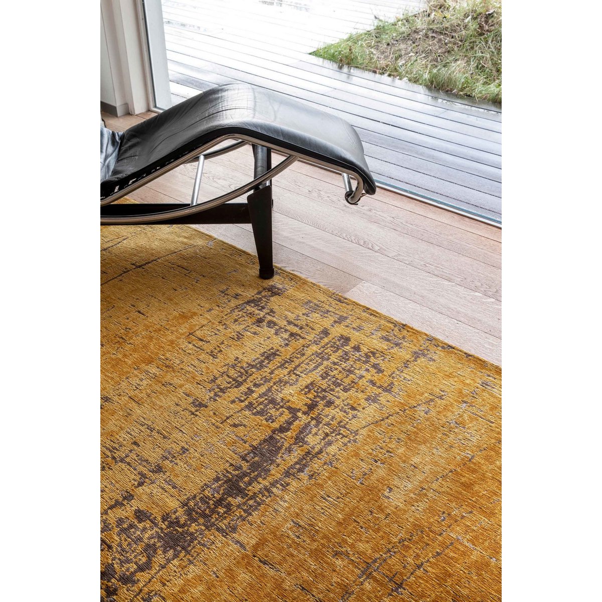 Eco Rug – Liberty Gold – Mattan i brunt och guld