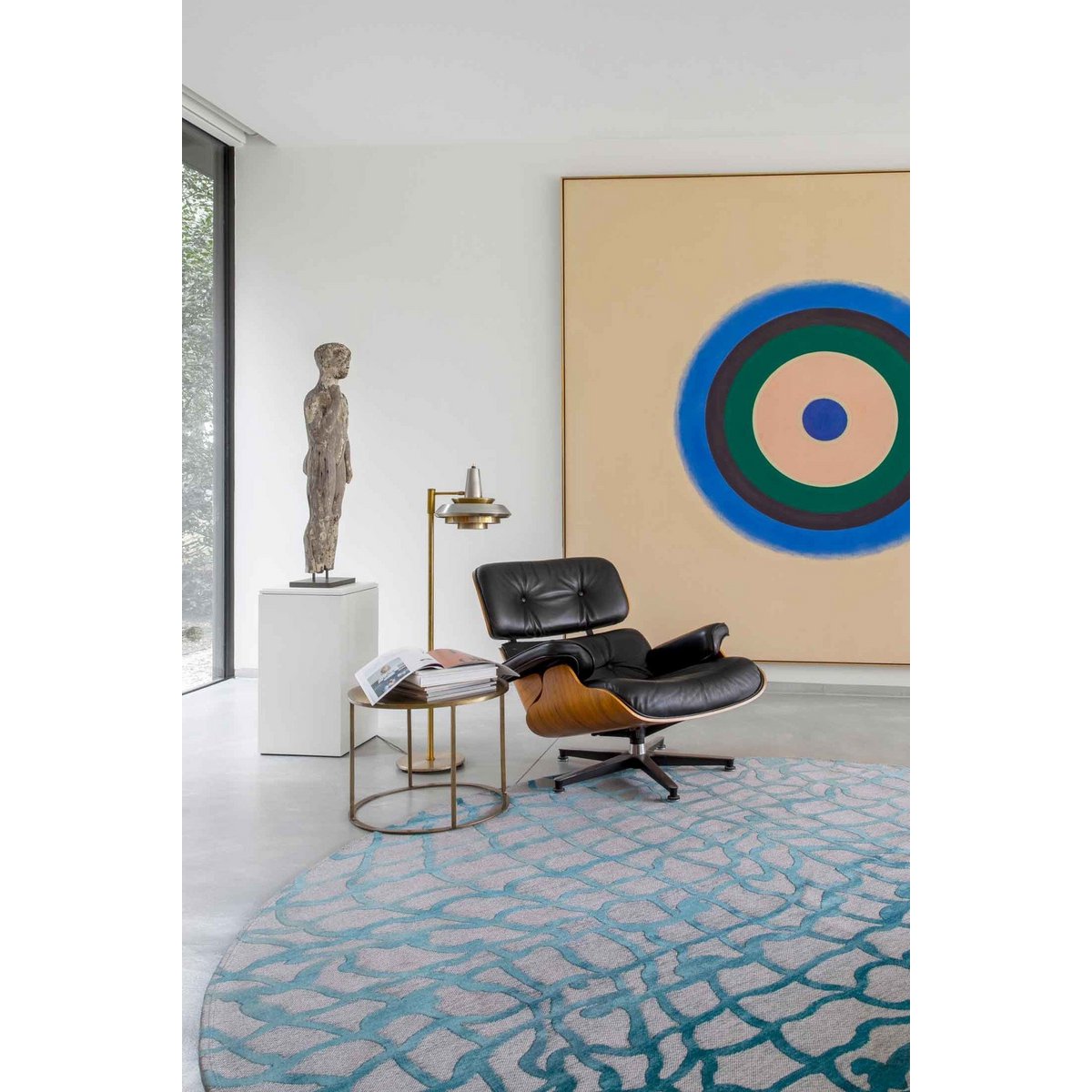Eco Rug - Blue Marine - Blå matta