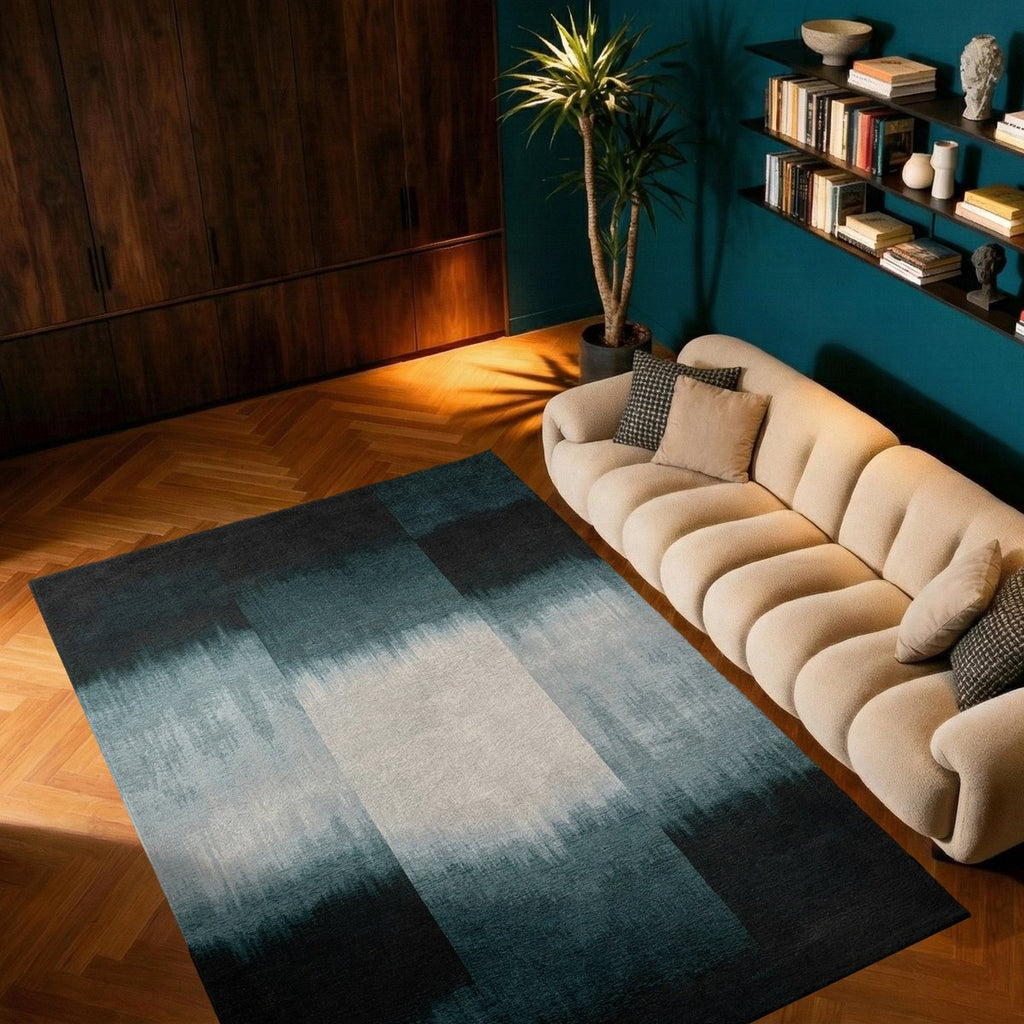 Eco Rug – Deep Water – Blå matta