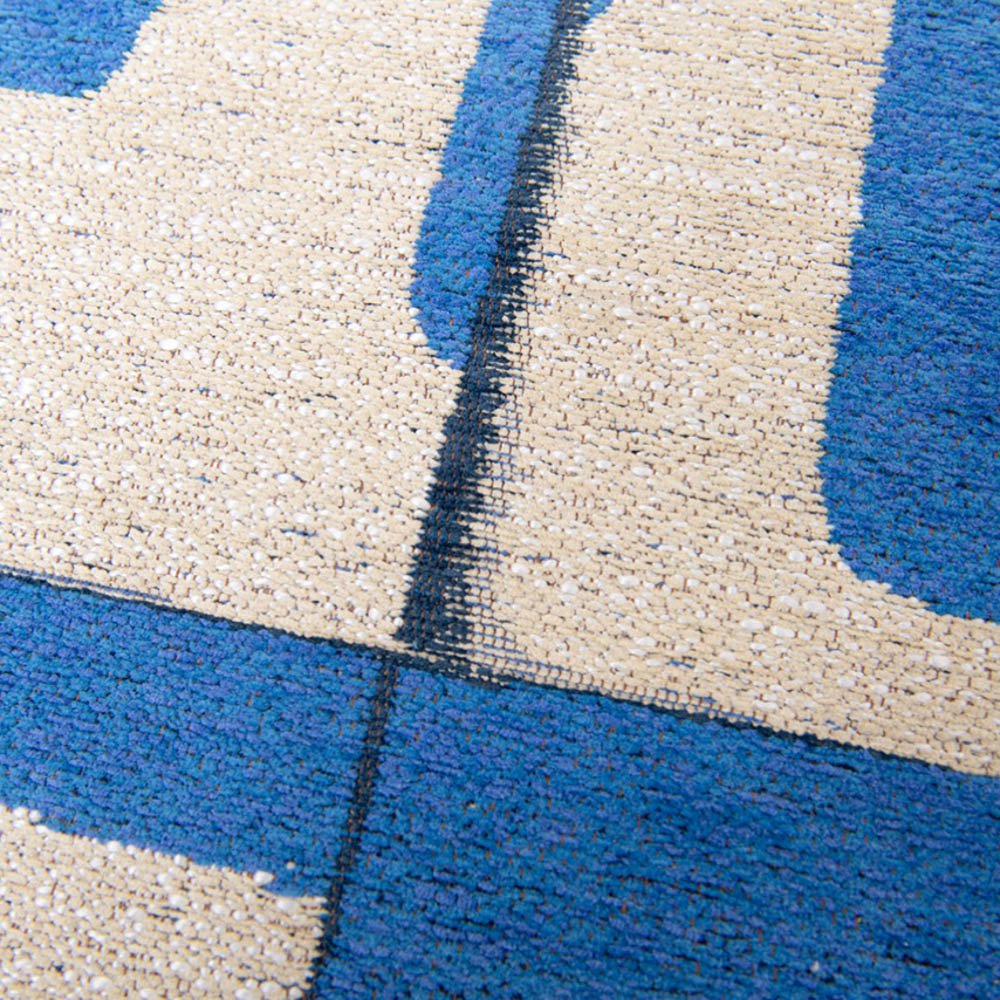 Eco Rug - Eco Rug – Campanula – Blå matta
