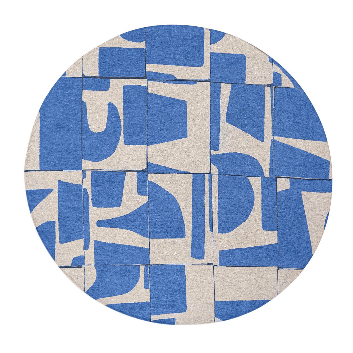 Eco Rug - Eco Rug – Campanula – Blå matta