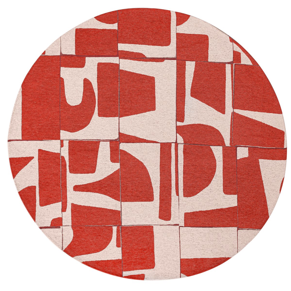 Eco Rug - Rust - Röd matta