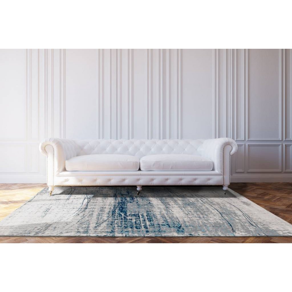 Eco Rug – Bronx Azurite – Blå matta