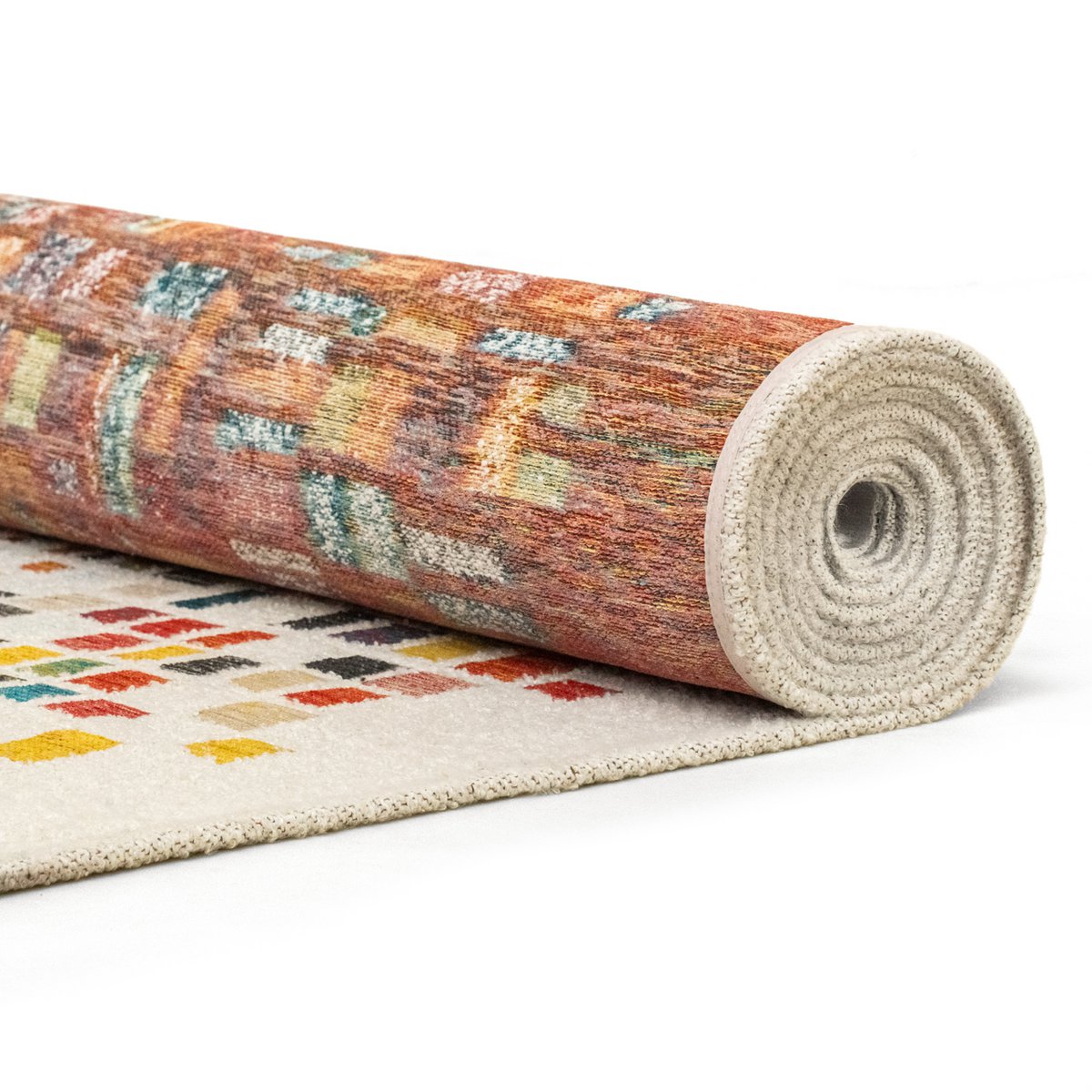Eco Rug – United – Flerfärgad matta