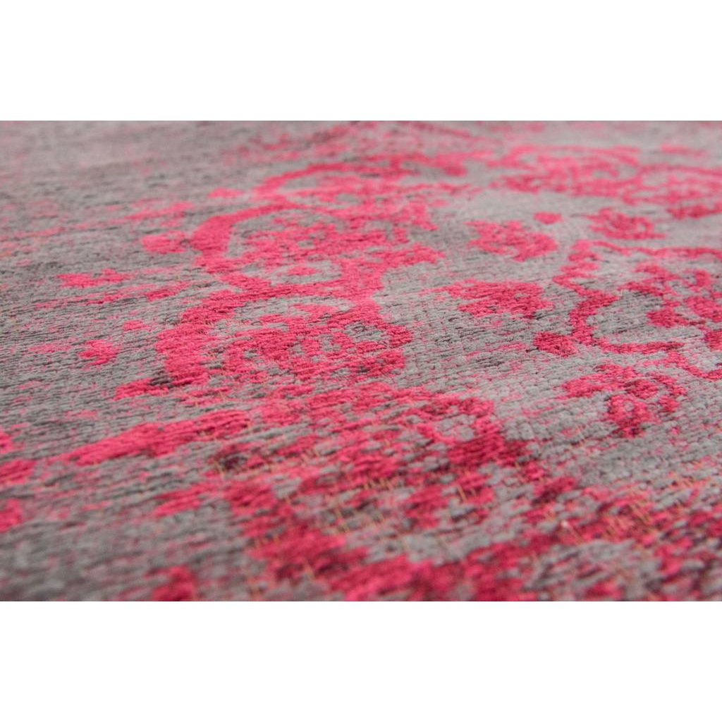 Eco Rug – Pink Flash – Mattan i grått och rosa