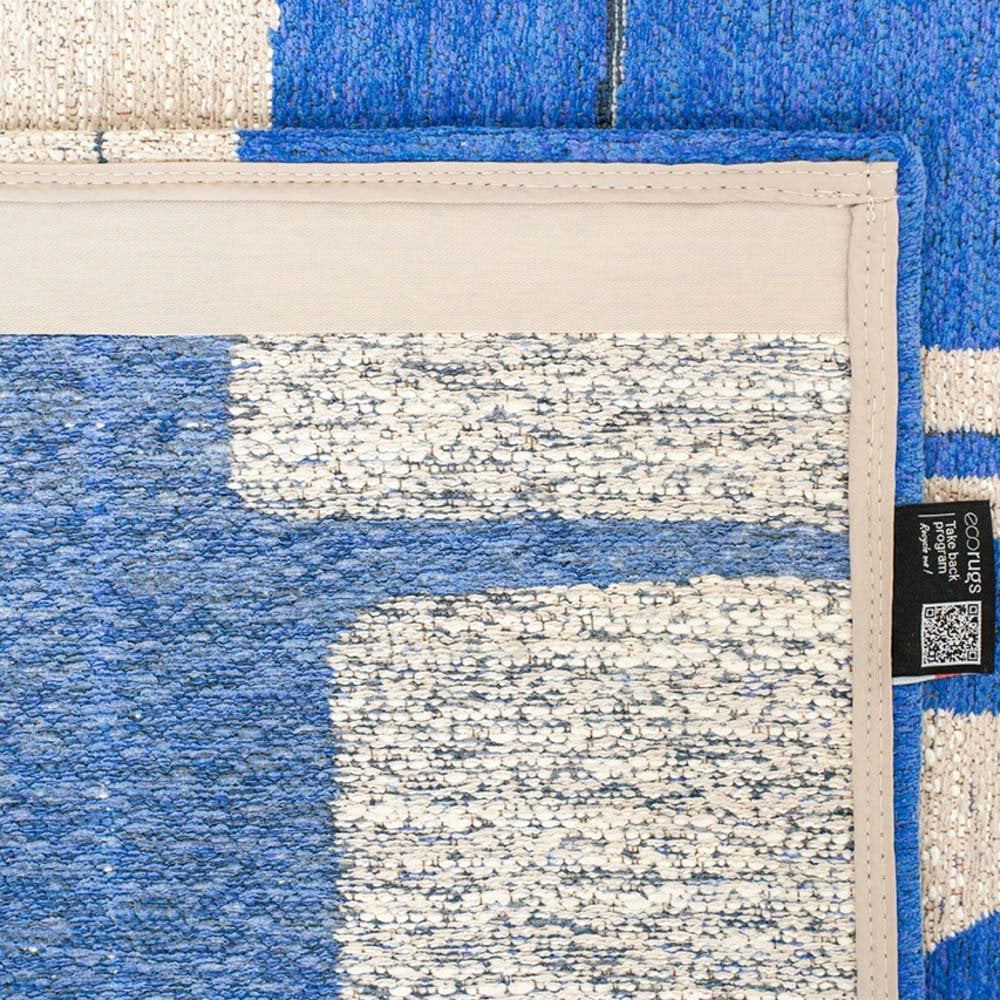 Eco Rug - Eco Rug – Campanula – Blå matta