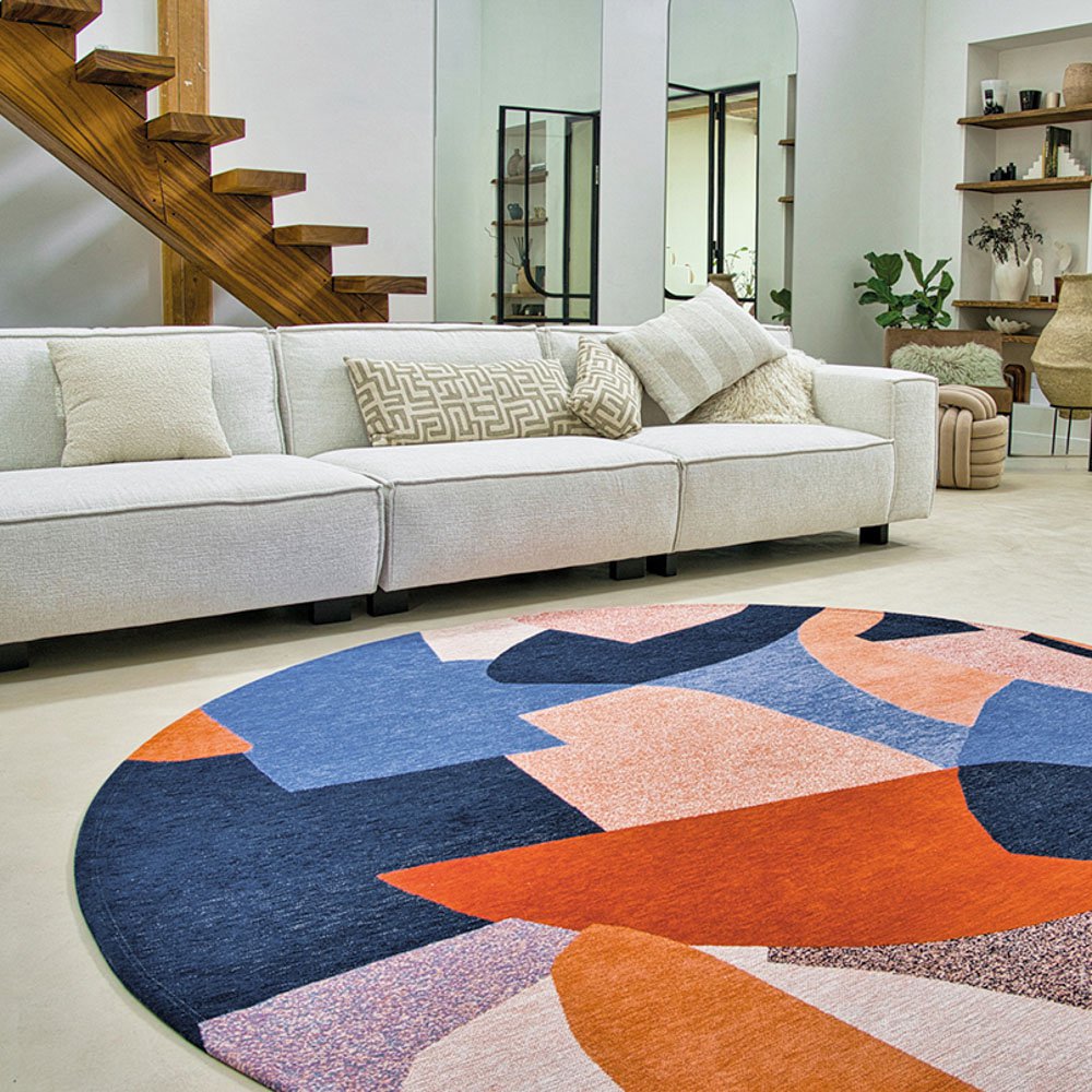 Eco Rug – Carpe Diem – Flerfärgad matta
