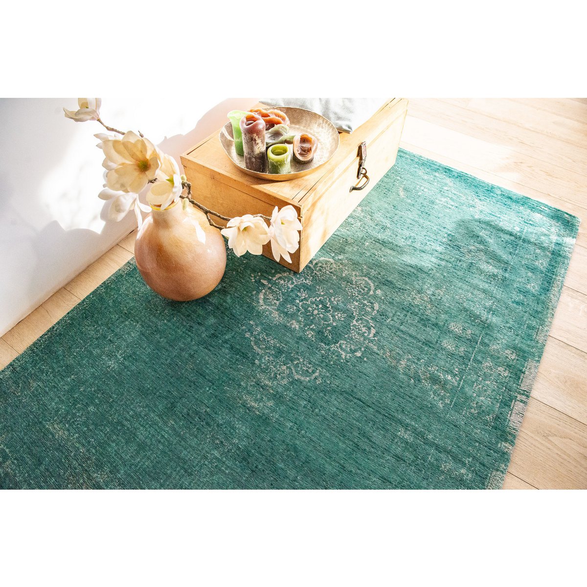 Eco Rug - Jade - Grön matta