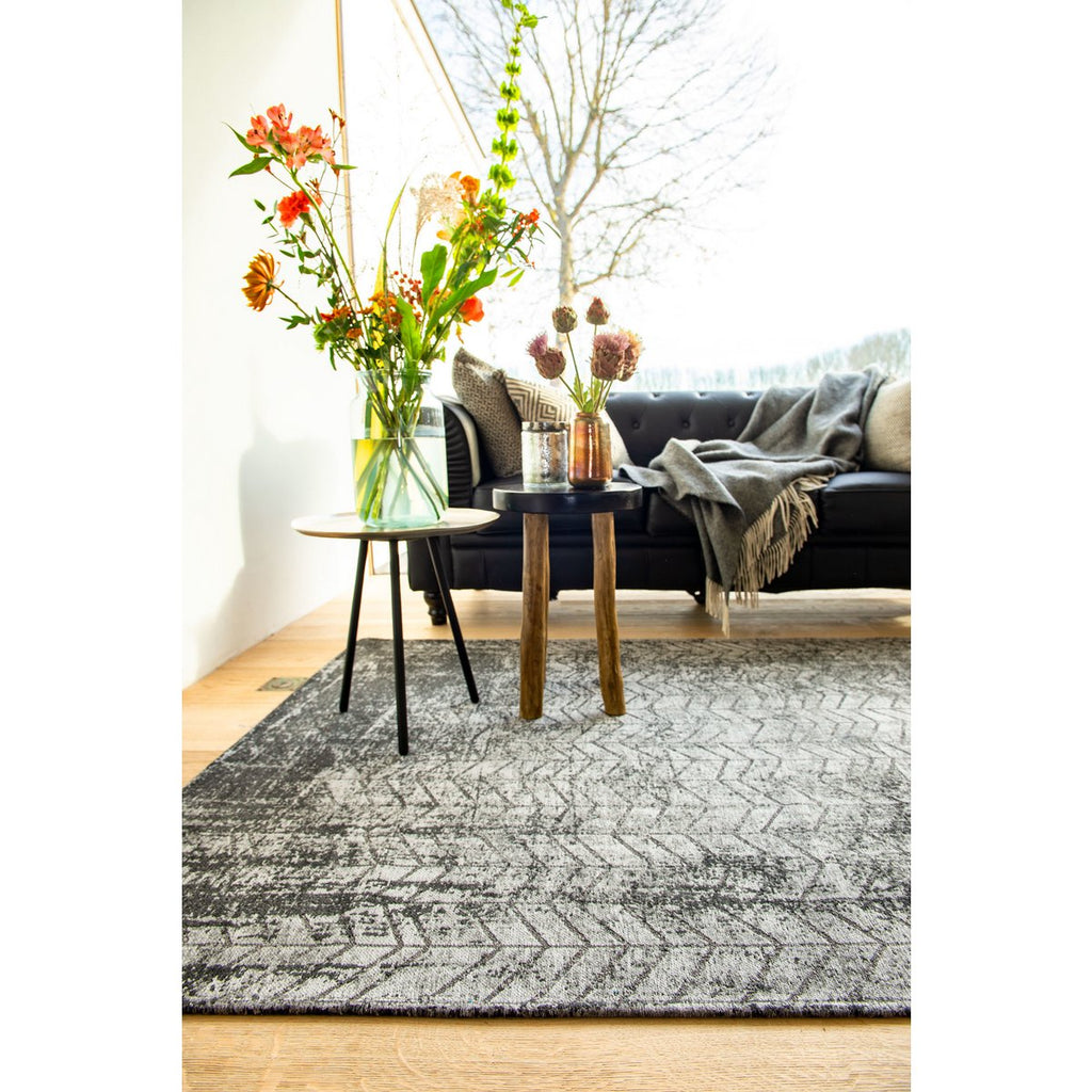 Eco Rug – Harlem Contrast – Grå matta
