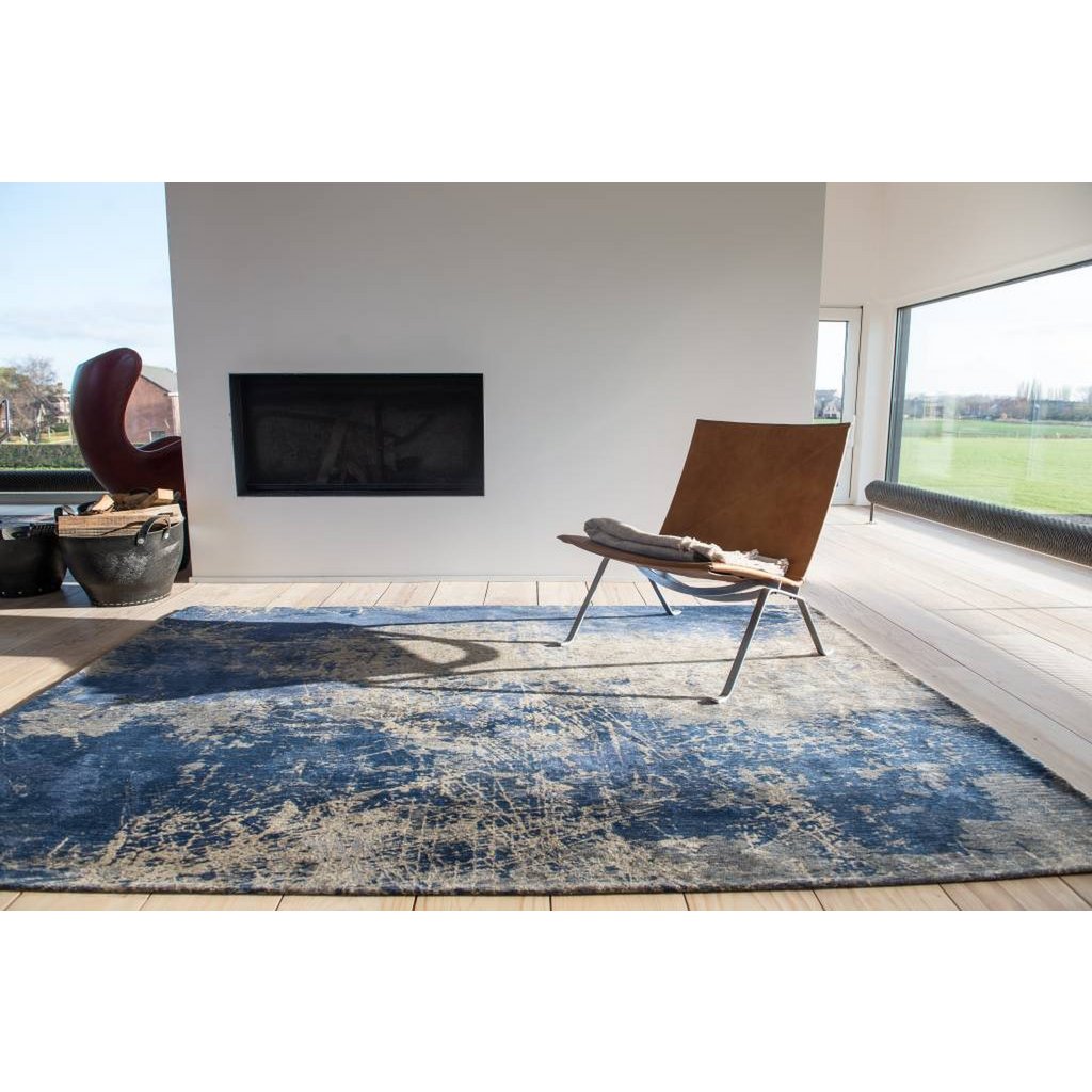 Eco Rug – Abyss Blue – Blå matta