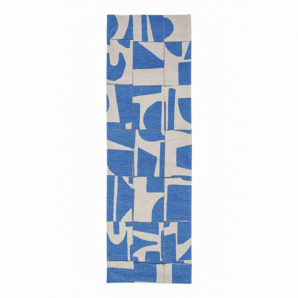 Eco Rug - Eco Rug – Campanula – Blå matta