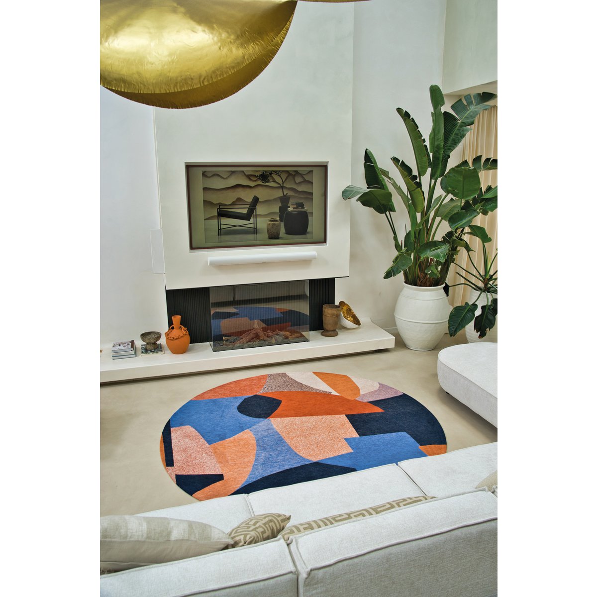 Eco Rug – Carpe Diem – Flerfärgad matta
