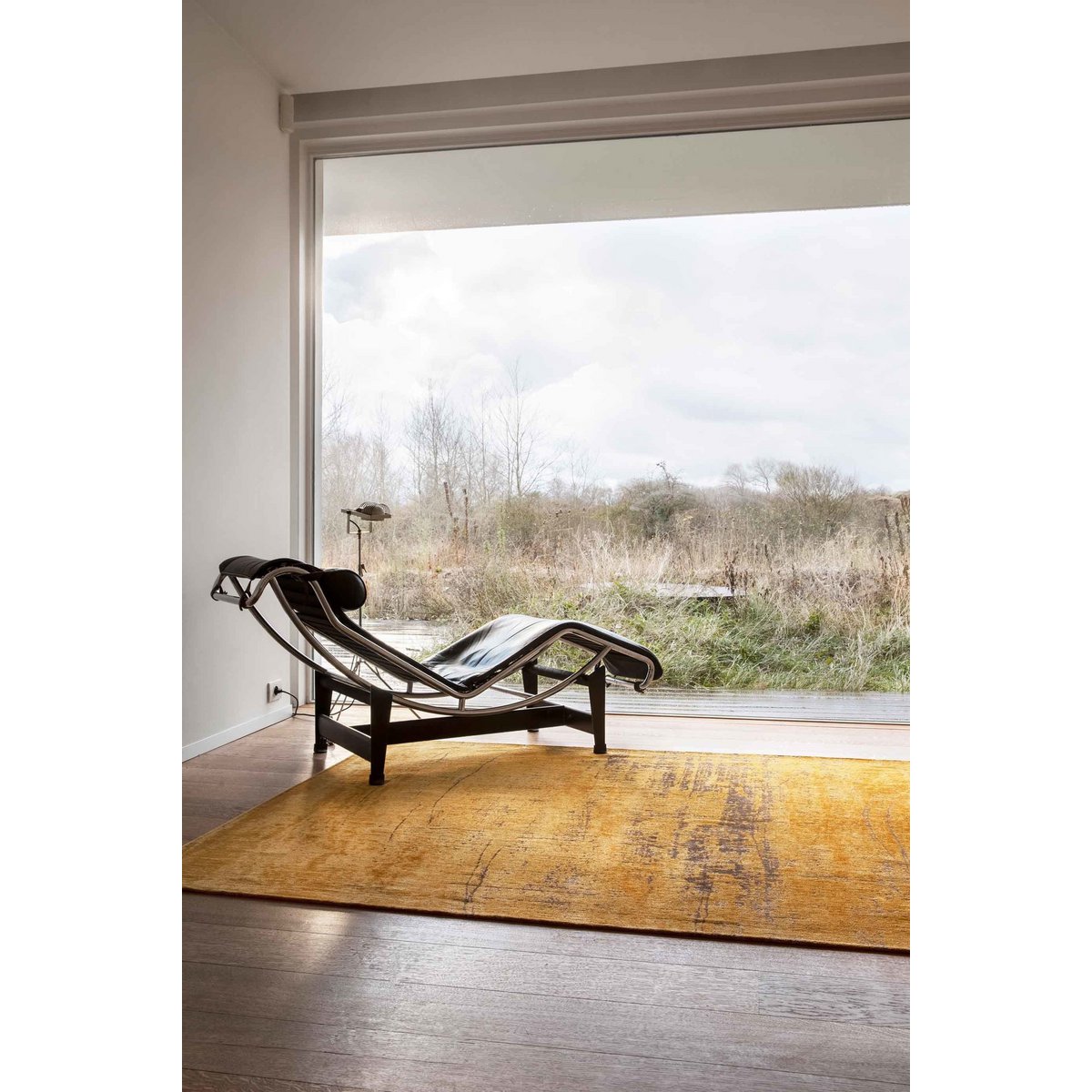 Eco Rug – Liberty Gold – Mattan i brunt och guld