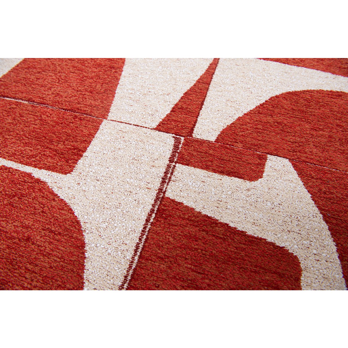 Eco Rug - Rust - Röd matta