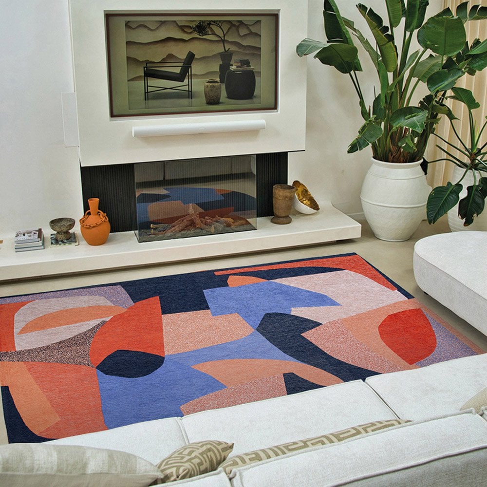 Eco Rug – Carpe Diem – Flerfärgad matta