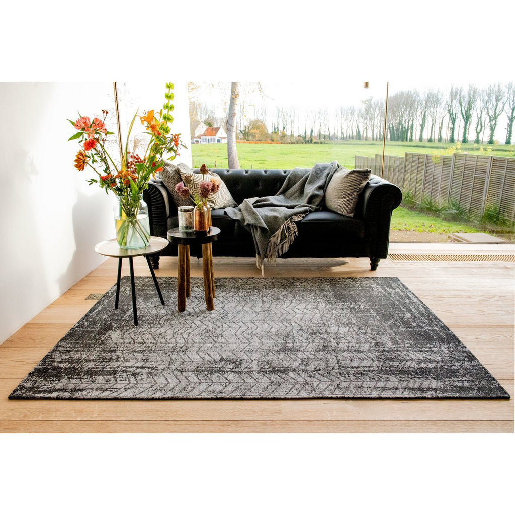 Eco Rug – Harlem Contrast – Grå matta