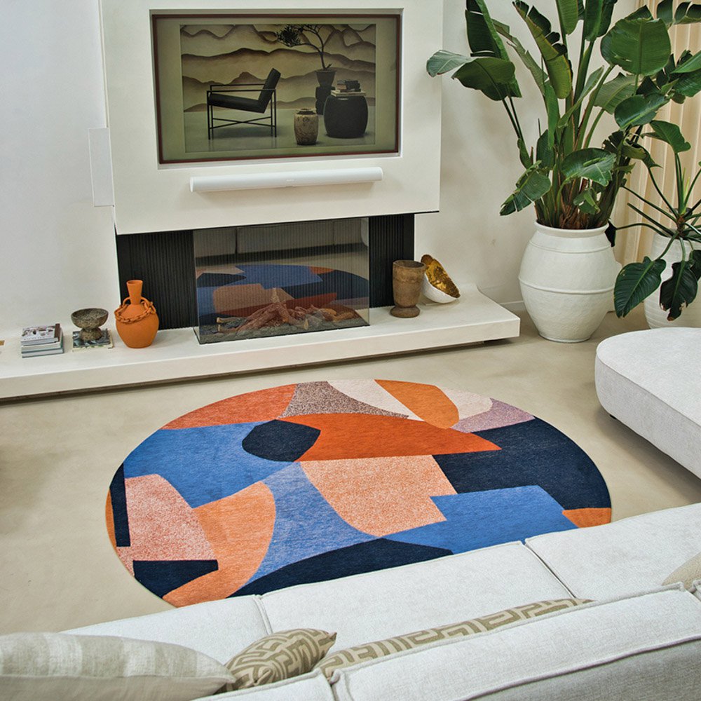 Eco Rug – Carpe Diem – Flerfärgad matta