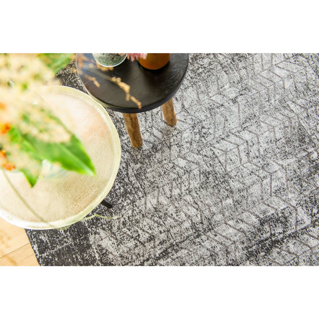 Eco Rug – Harlem Contrast – Grå matta