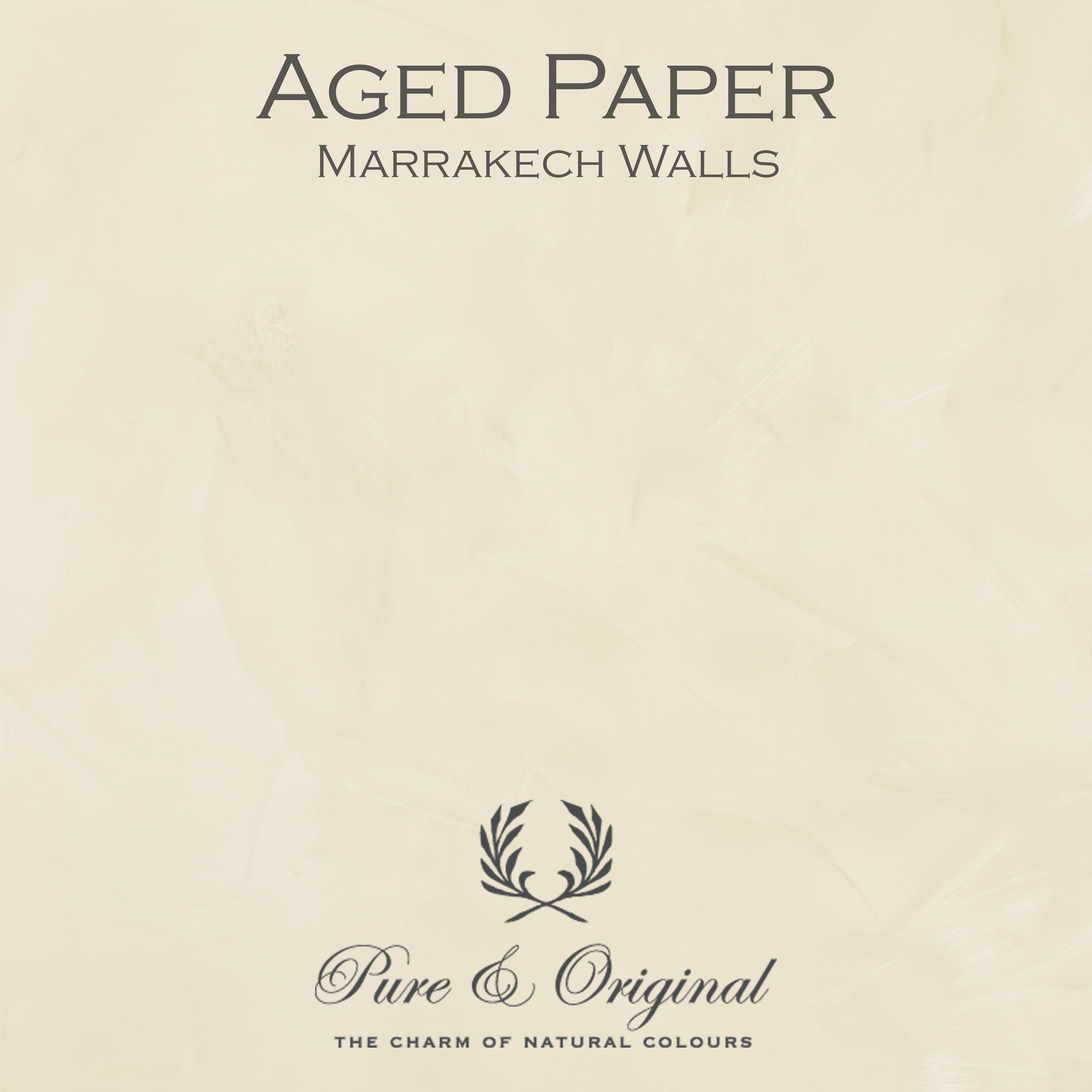 Pure & Original Marrakech Walls – Aged Paper