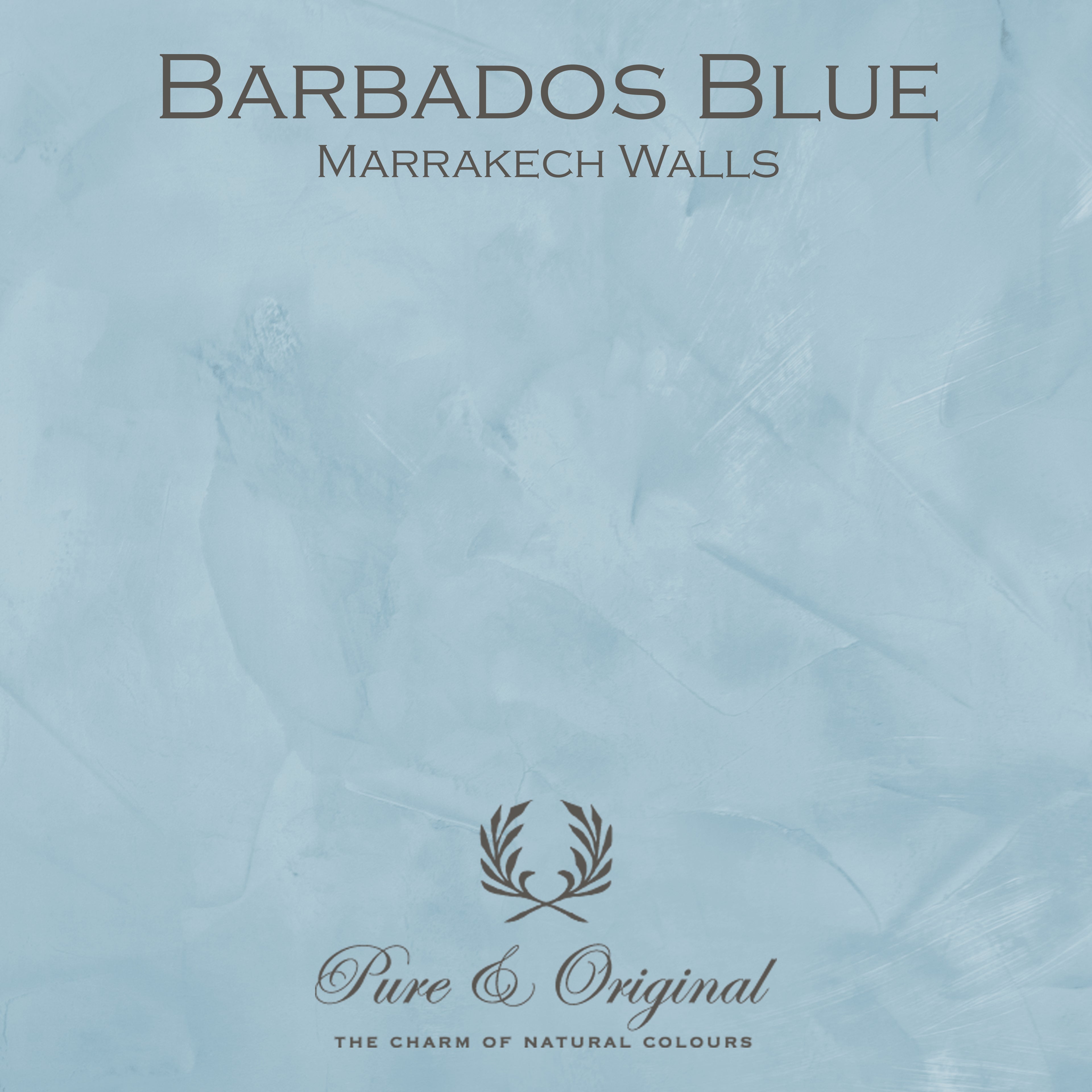 Pure & Original Marrakech Walls – Barbados Blue