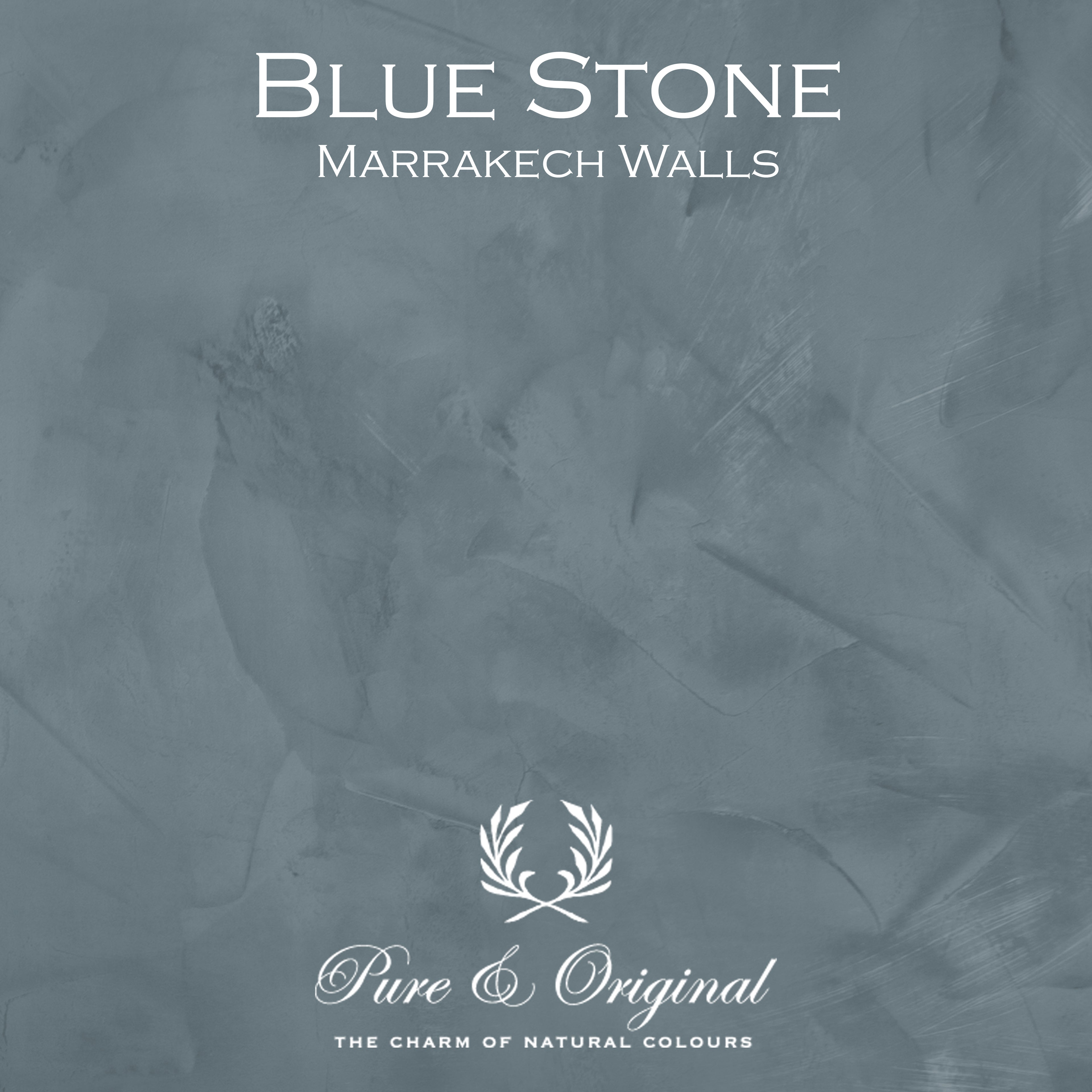 Pure & Original Marrakech Walls – Blue Stone