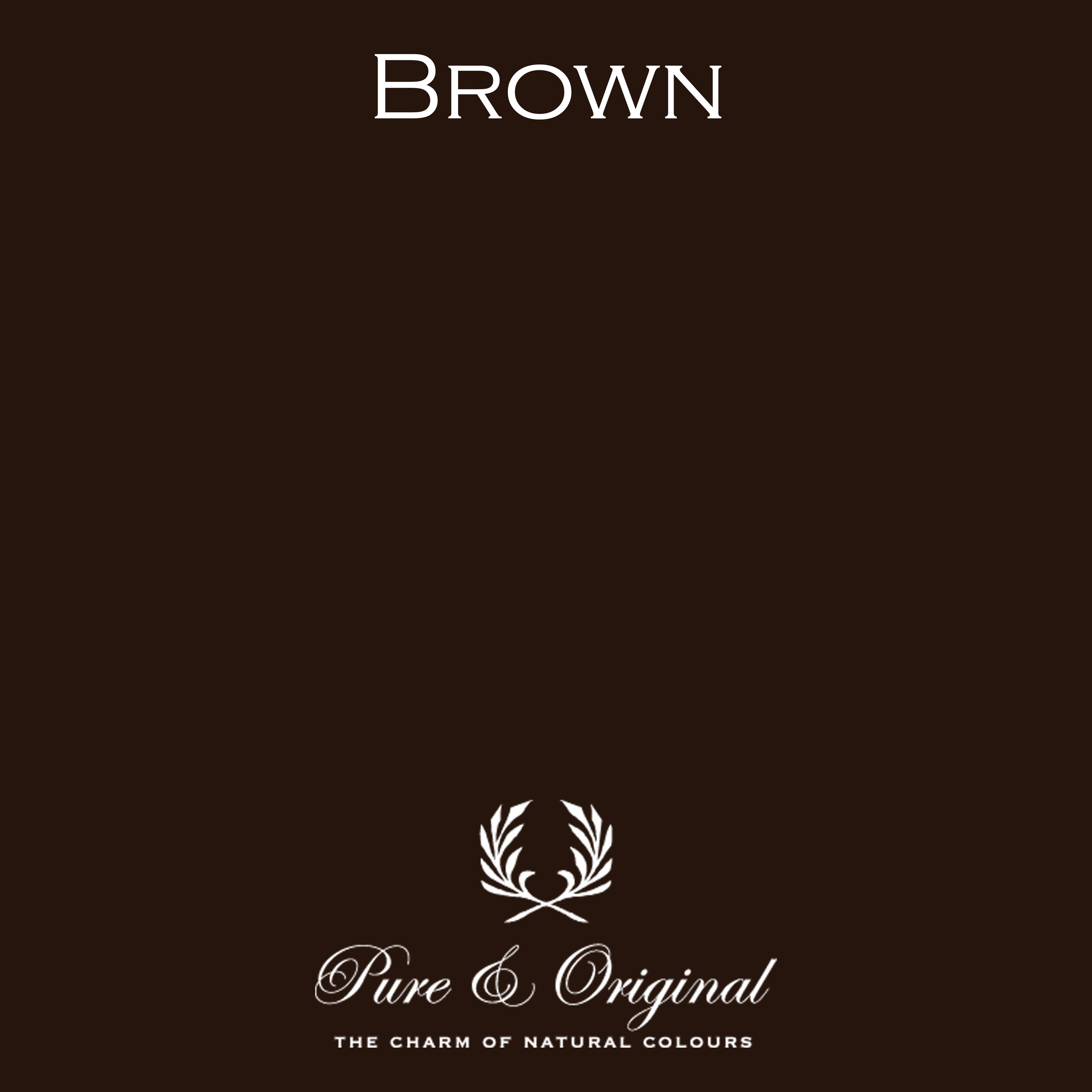 Pure & Original Traditional Paint Eggshell – Brown