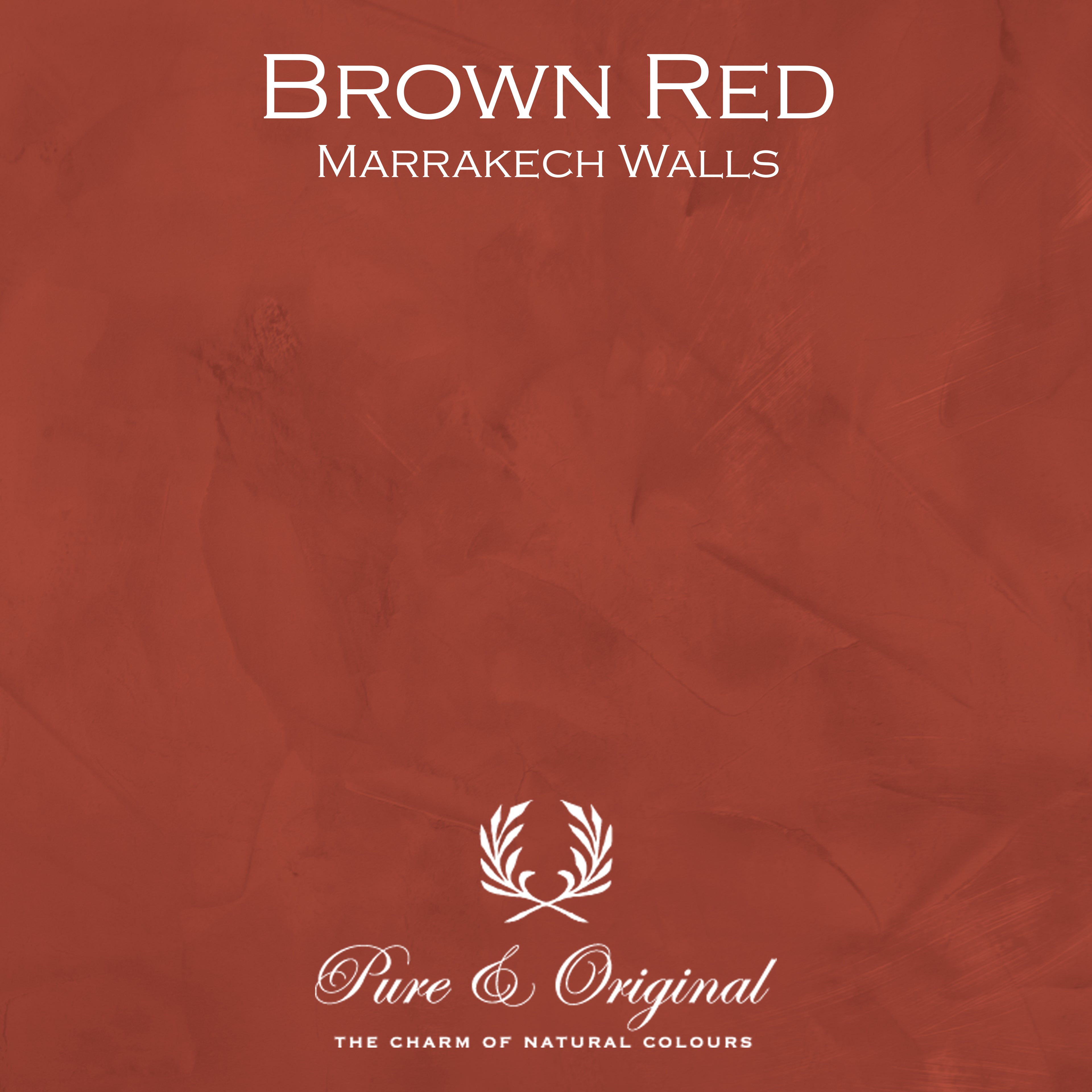 Pure & Original Marrakech Walls – Brown Red