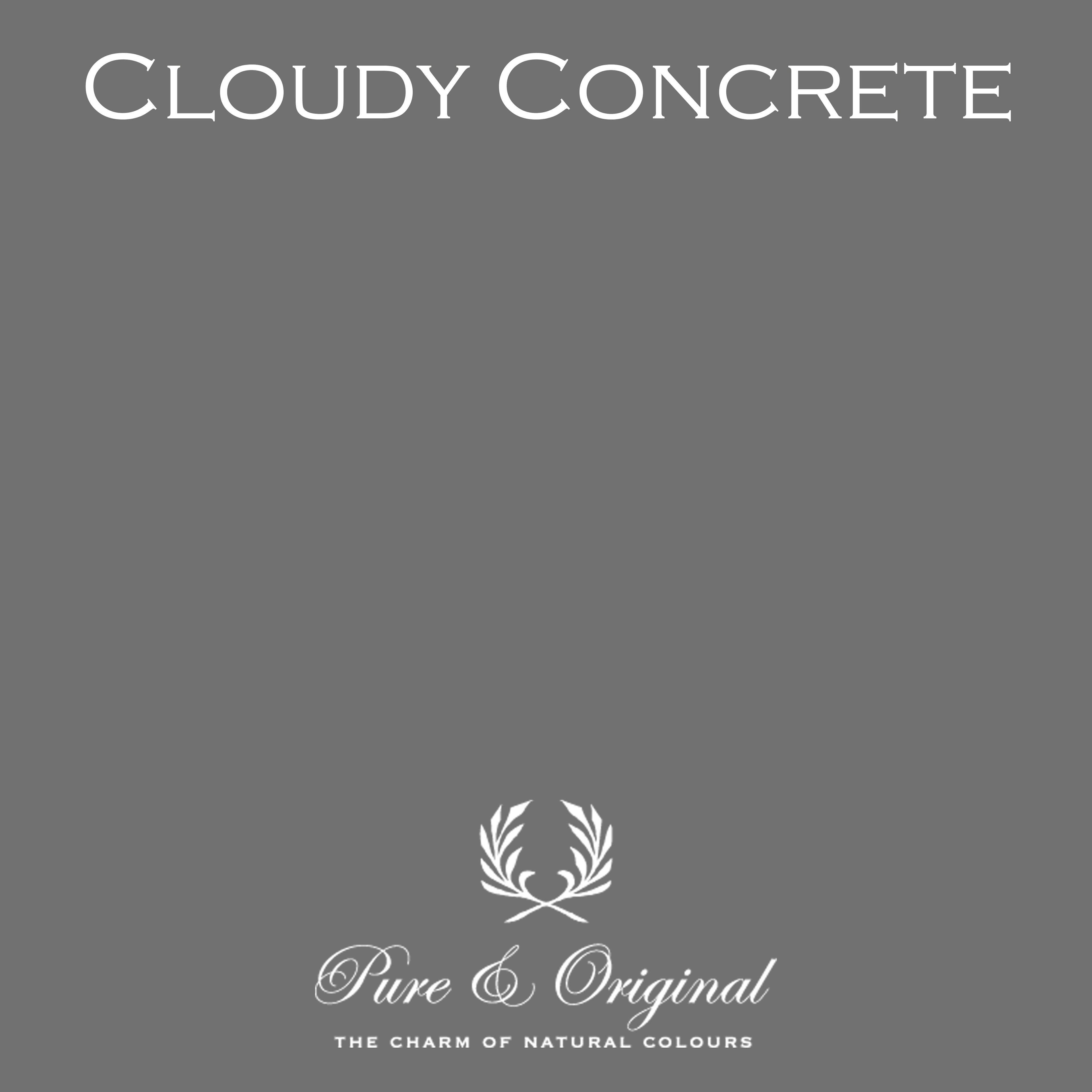 Pure & Original Traditional Paint Eggshell – Cloudy Concrete