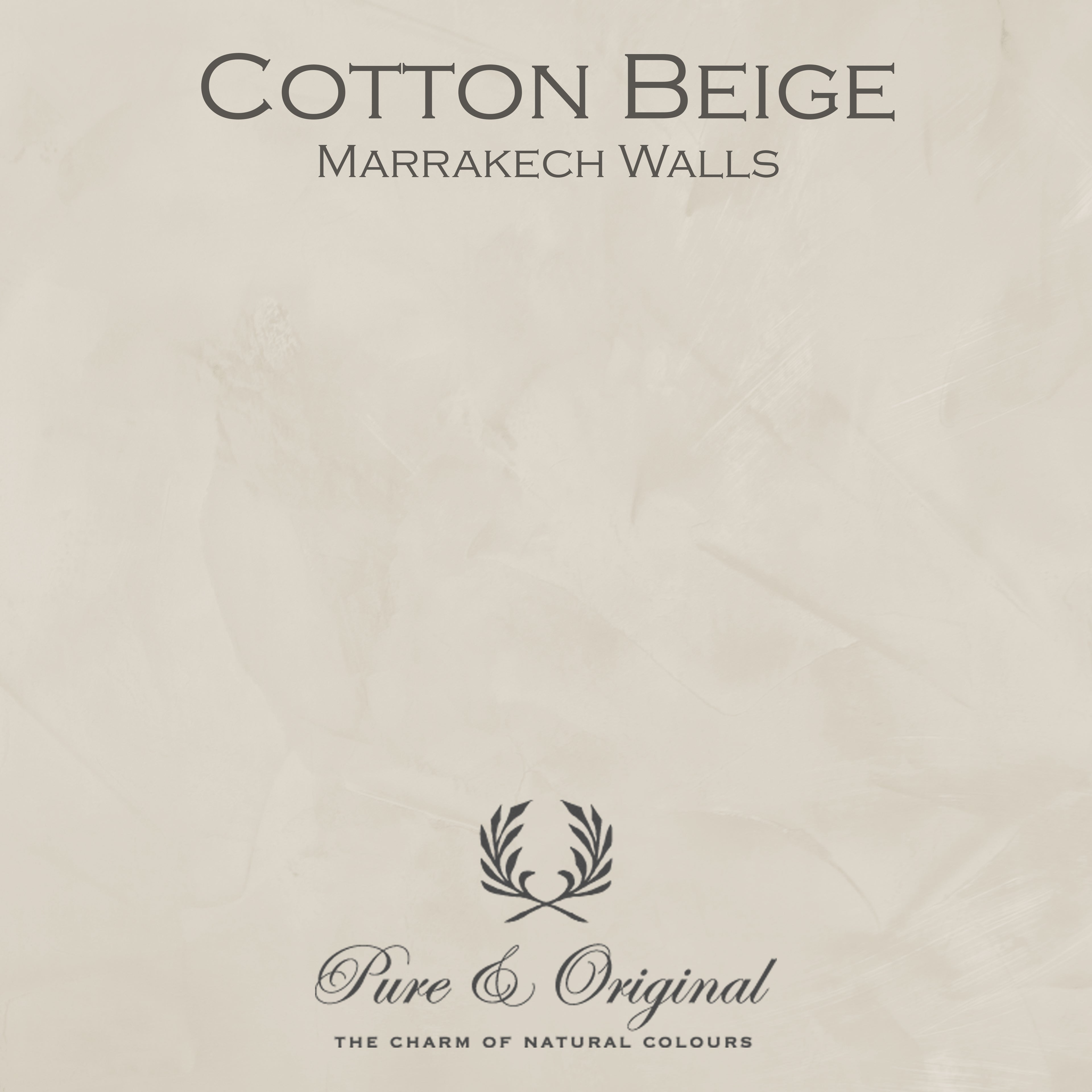 Pure & Original Marrakech Walls – Cotton Beige