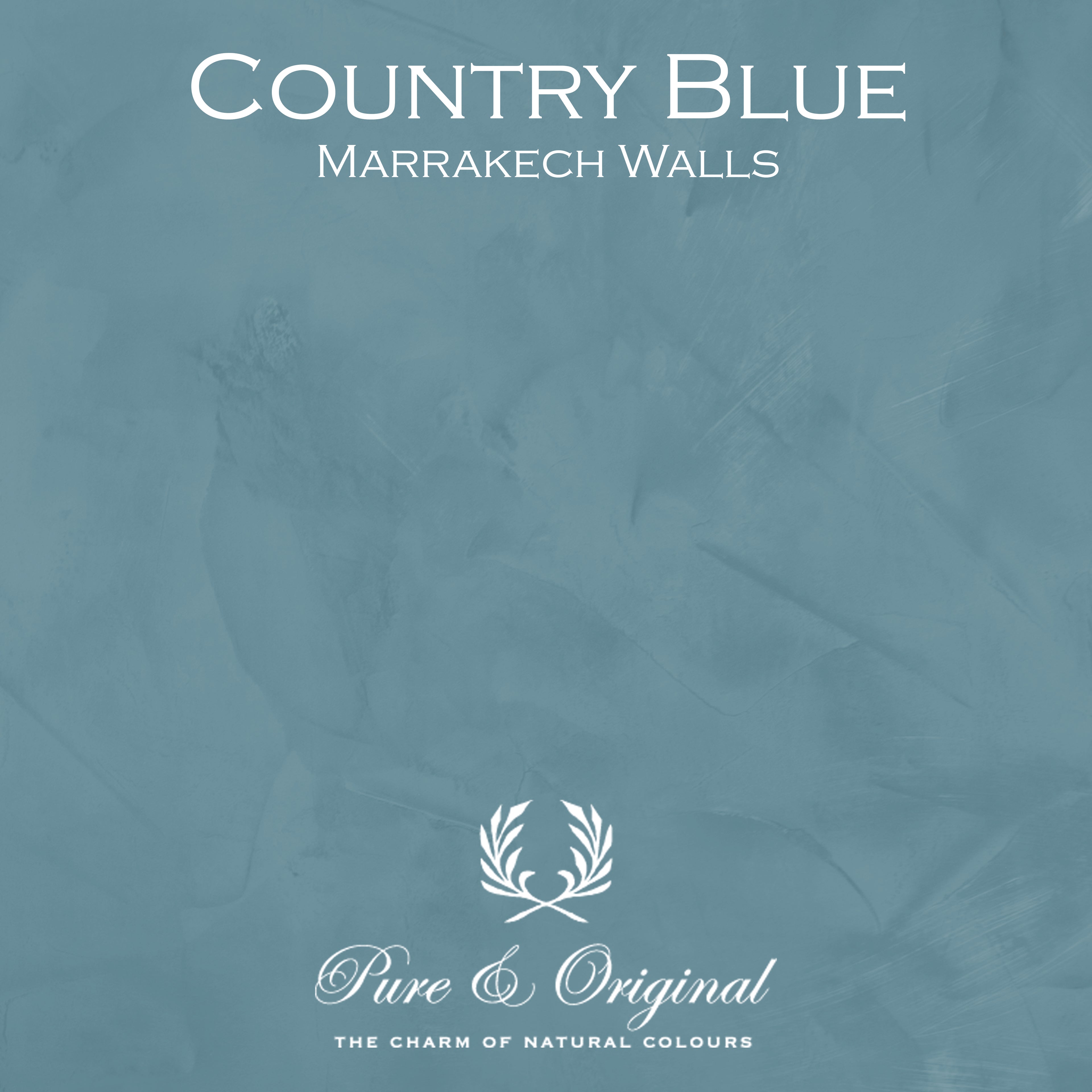 Pure & Original Marrakech Walls – Country Blue
