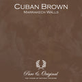 Pure & Original Marrakech Walls – Cuban Brown