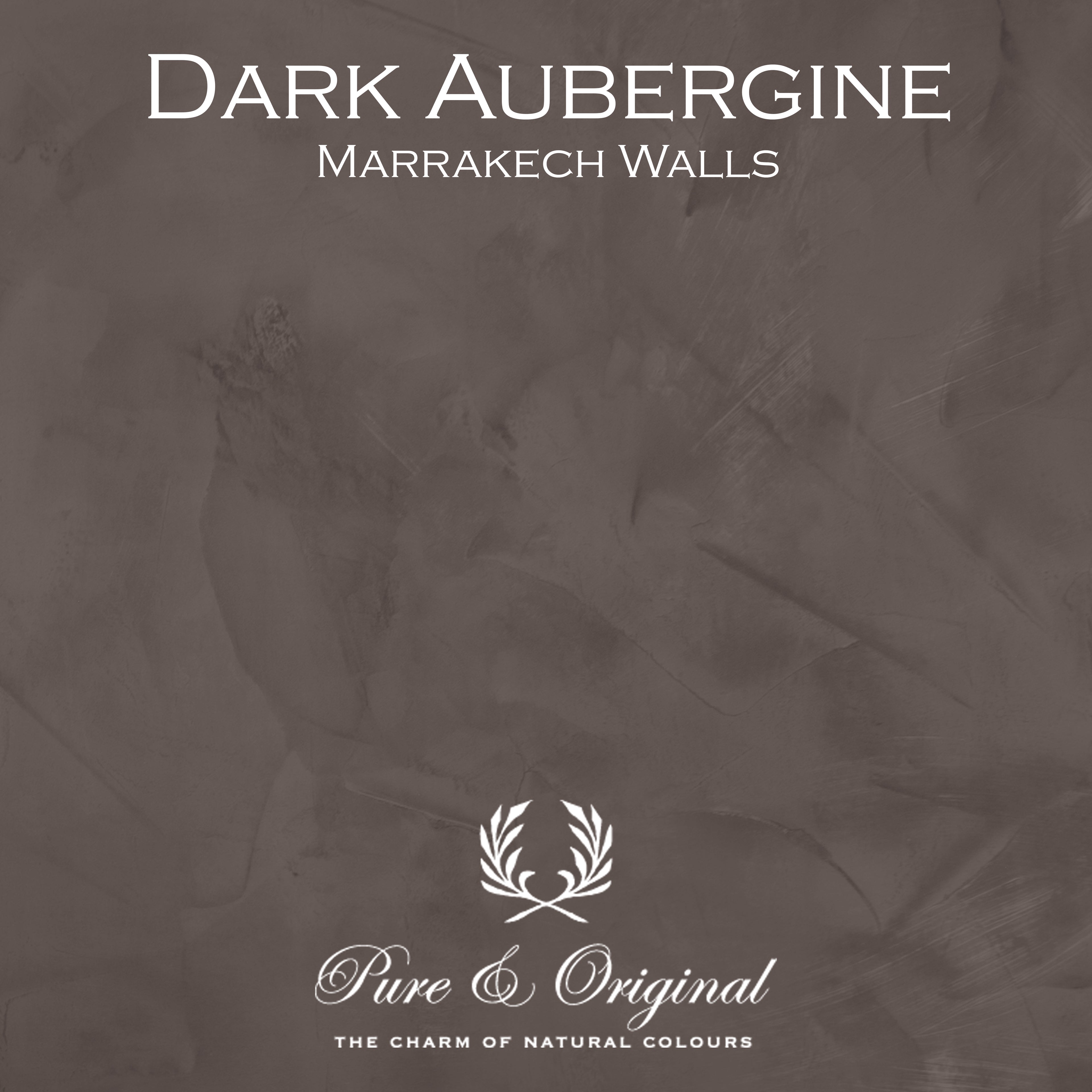 Pure & Original Marrakech Walls – Dark Aubergine