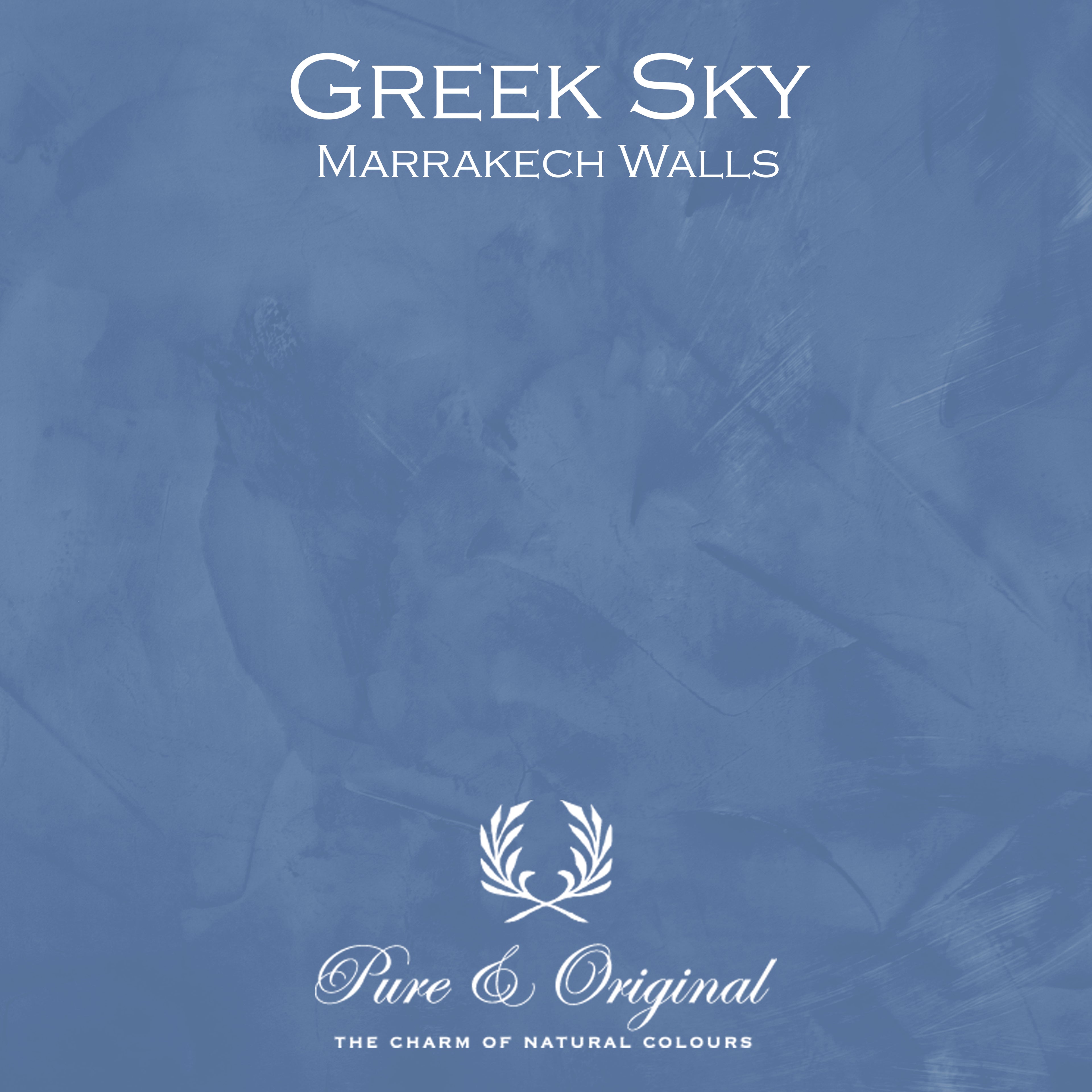 Pure & Original Marrakech Walls – Greek Sky