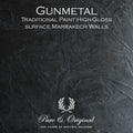 Metallisk yta i kulören Gunmetal – Pure & Original High Gloss Elements