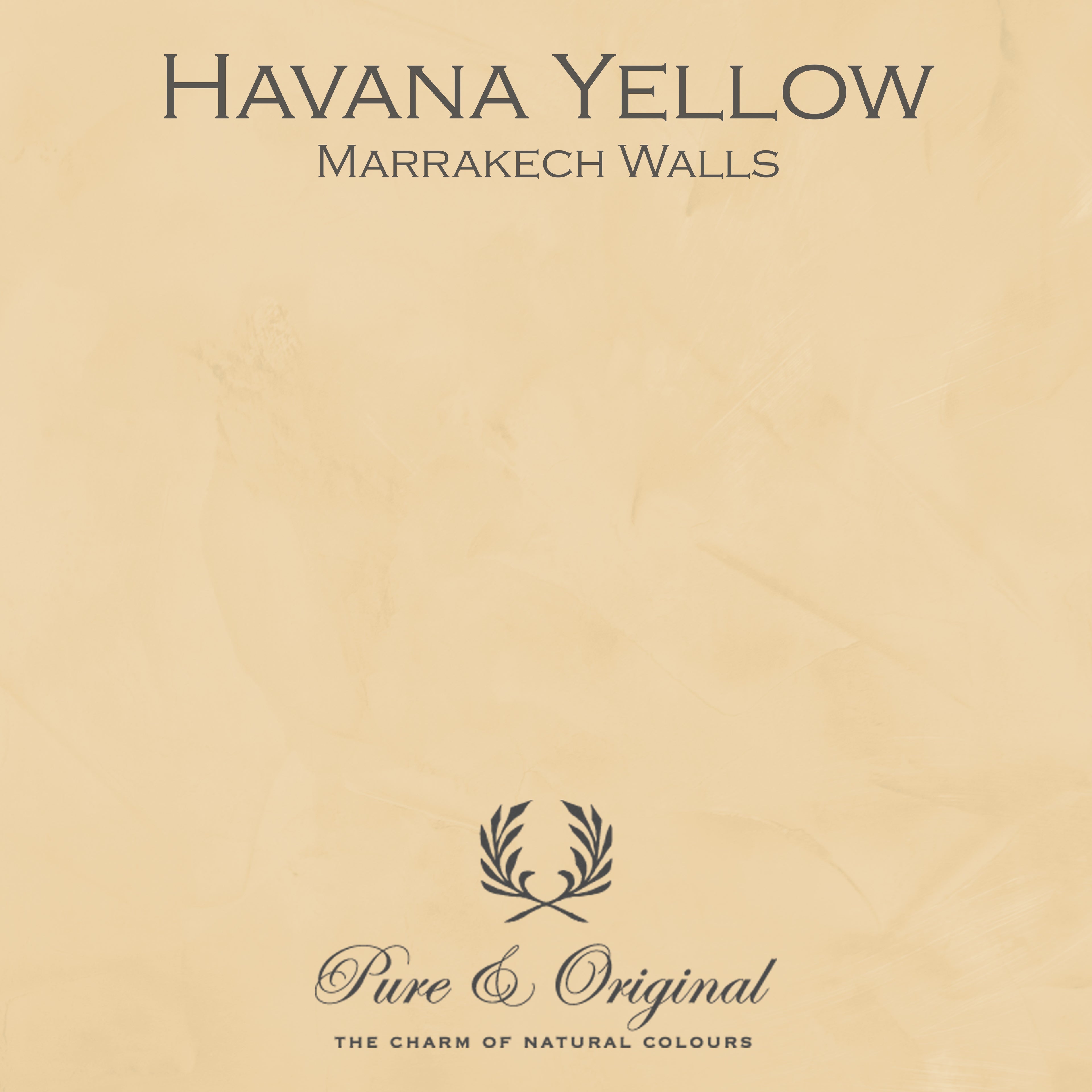 Pure & Original Marrakech Walls – Havana Yellow