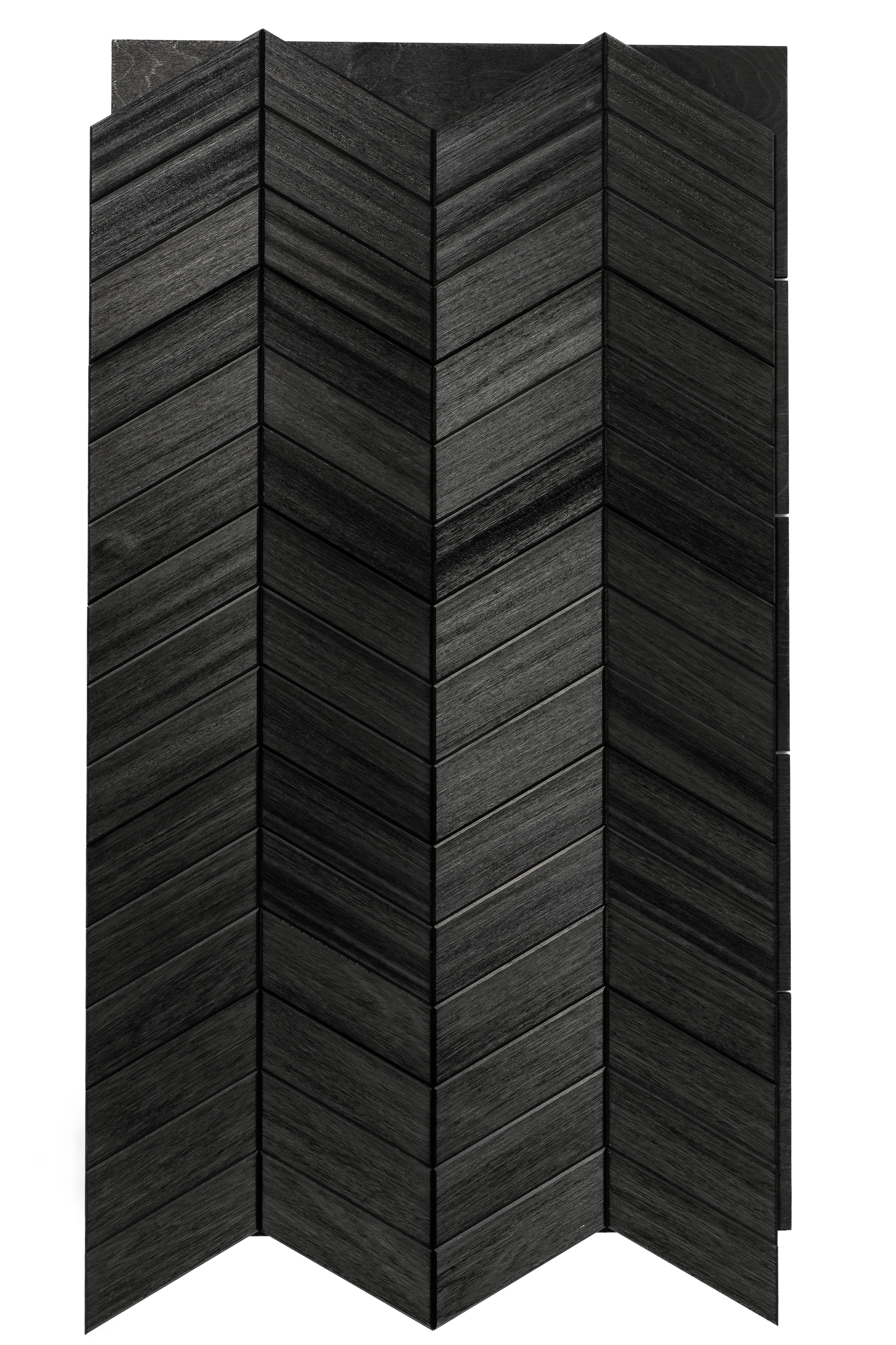 Väggpanel Bermuda Black – Massivt trä | DecNord