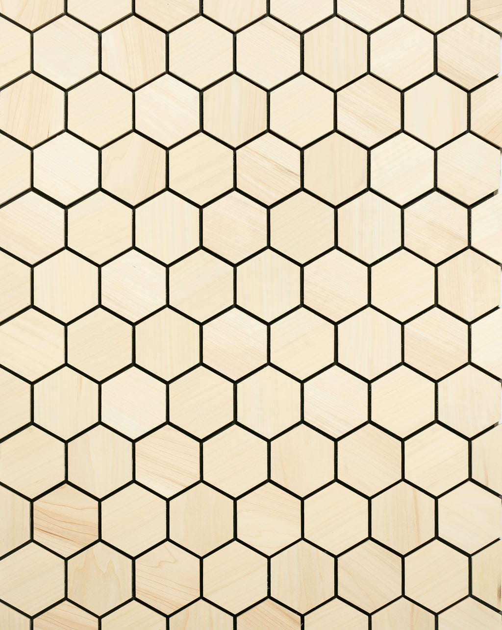 Väggpanel Hexa S Light – Massivt trä | DecNord