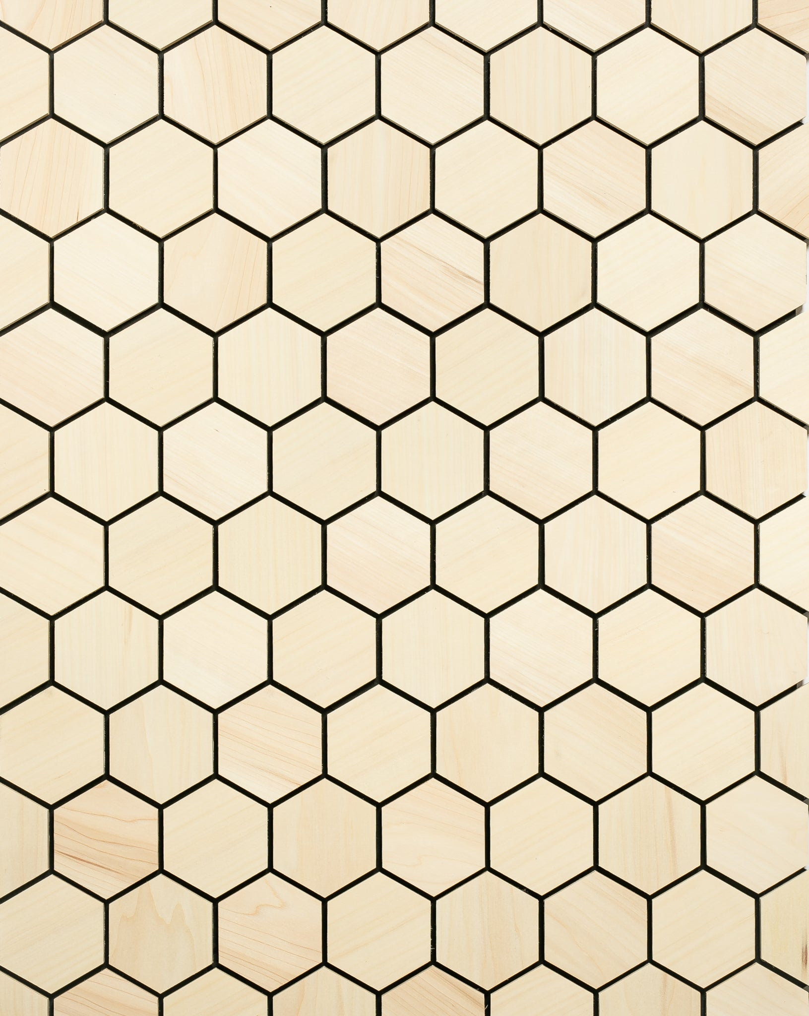 Väggpanel Hexa S Light – Massivt trä | DecNord