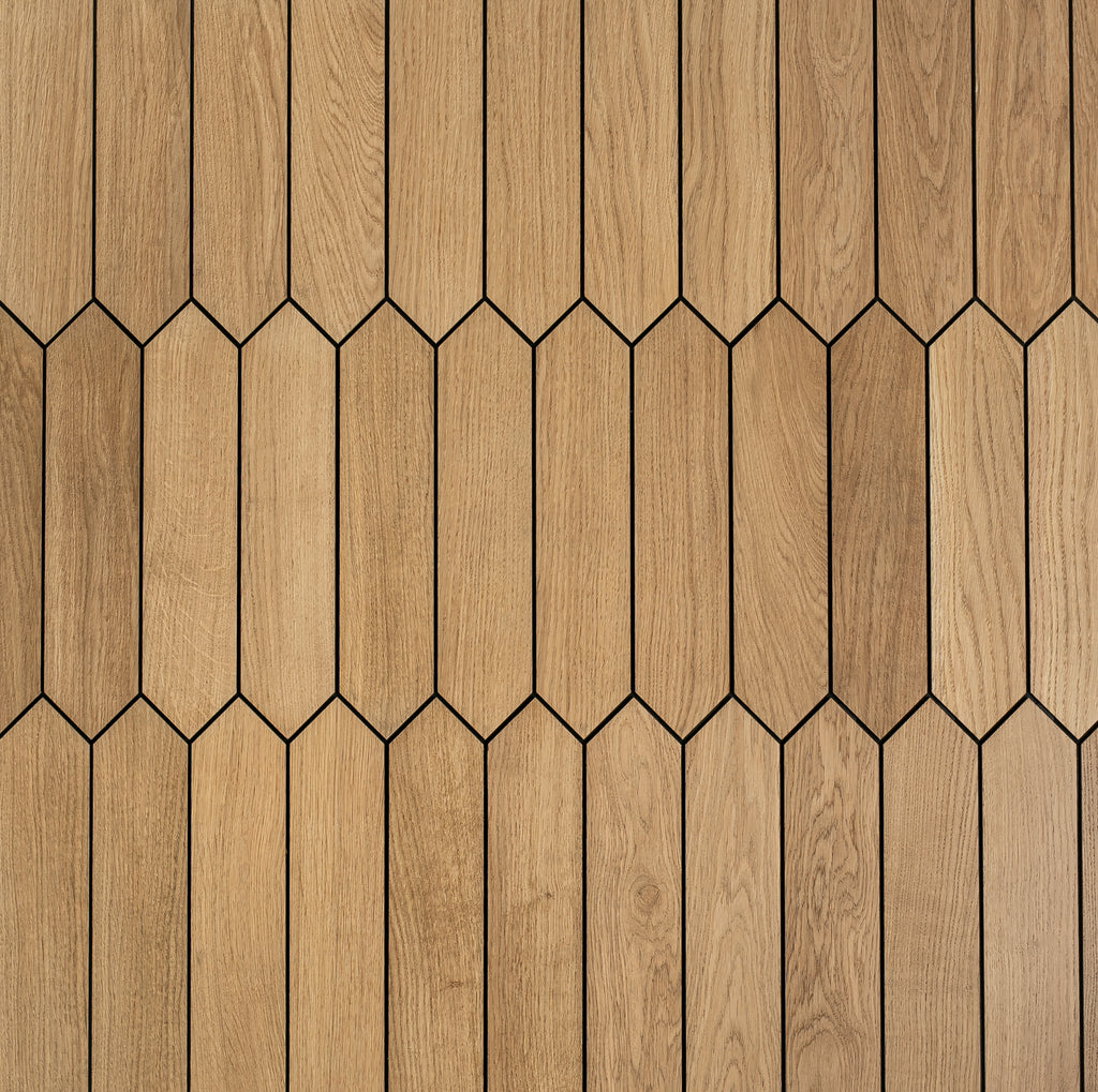 Väggpanel Quartz Oak – Massivt trä | DecNord