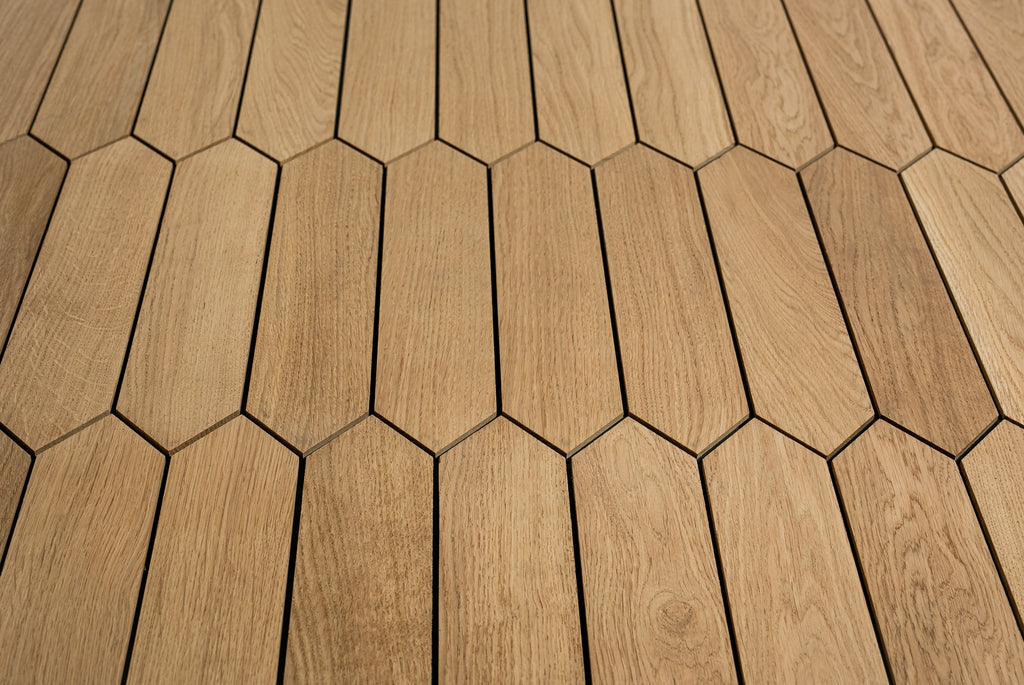 Väggpanel Quartz Oak – Massivt trä | DecNord