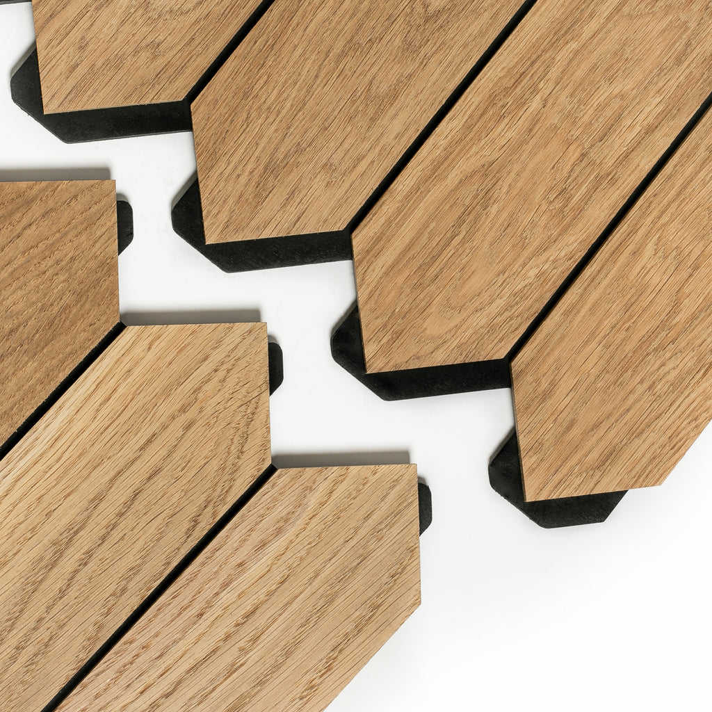 Väggpanel Quartz Oak – Massivt trä | DecNord